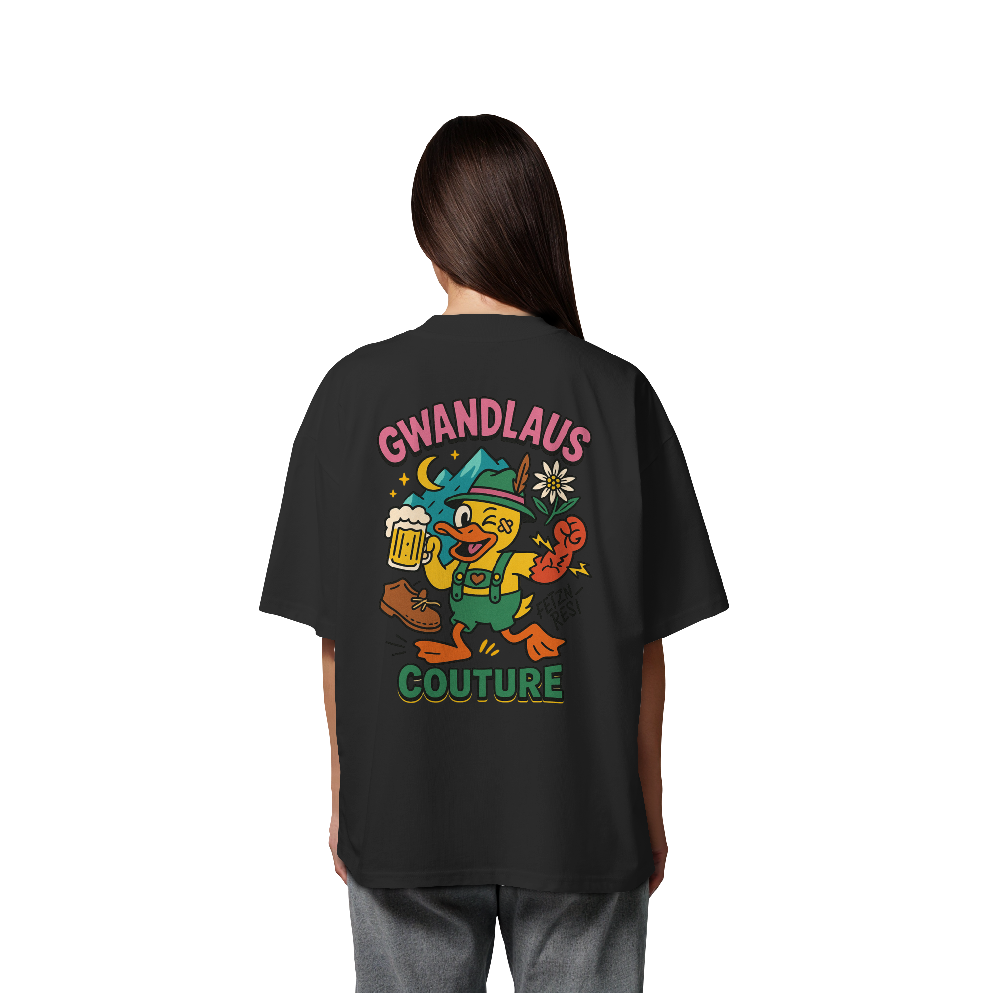 Crazy Duck - Organic Oversize Shirt