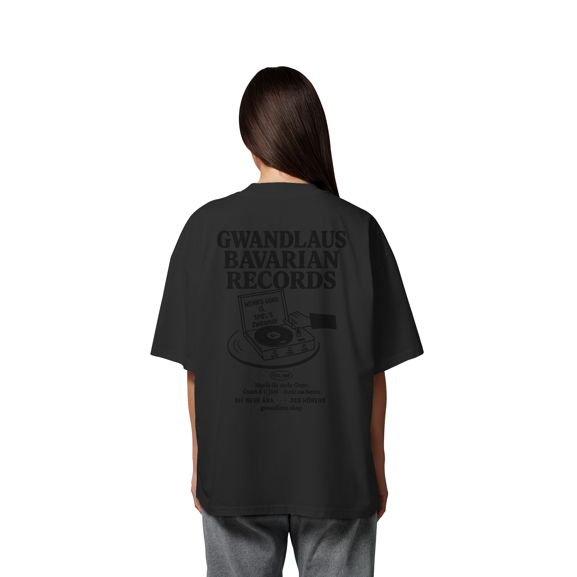 Bavarian Records  - Organic Oversize Shirt