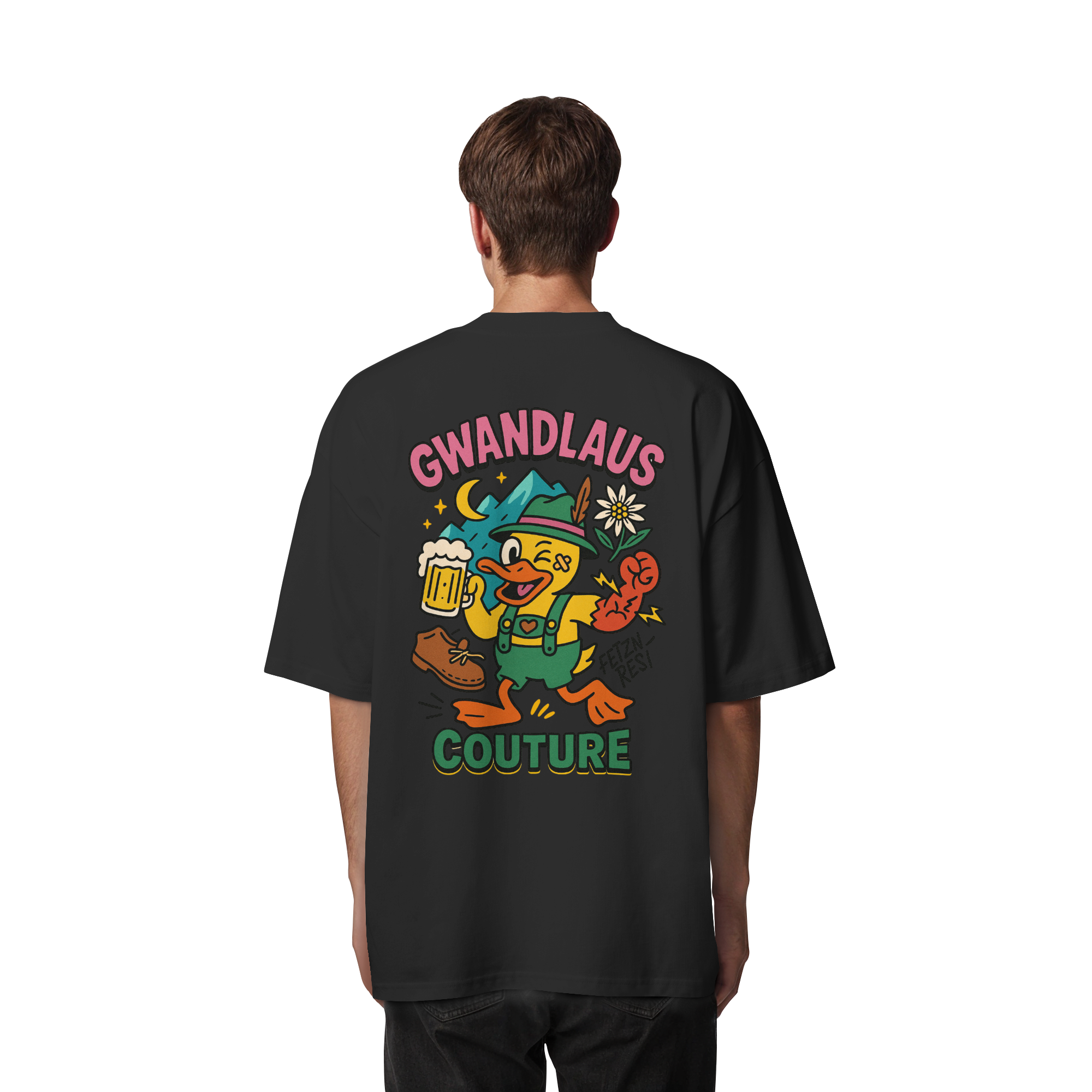 Crazy Duck - Organic Oversize Shirt