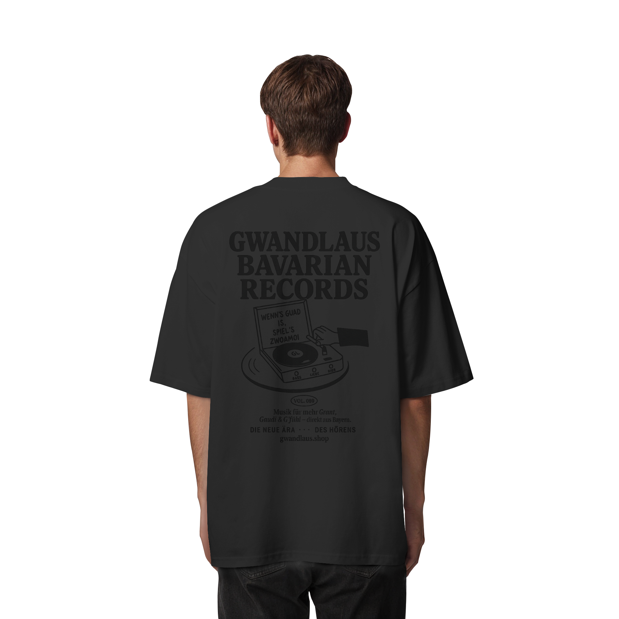 Bavarian Records  - Organic Oversize Shirt