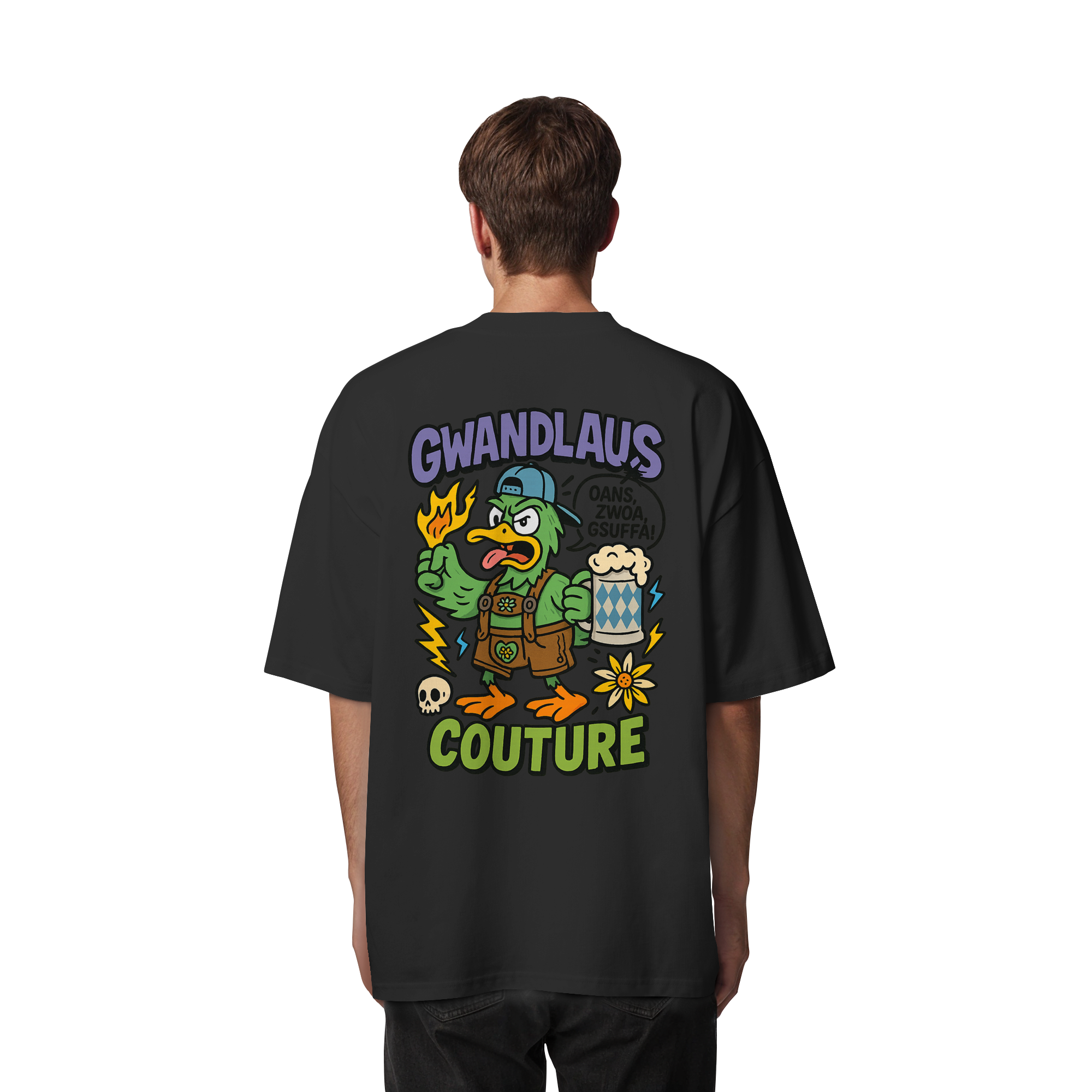 Ente süßsauer - Organic Oversize Shirt