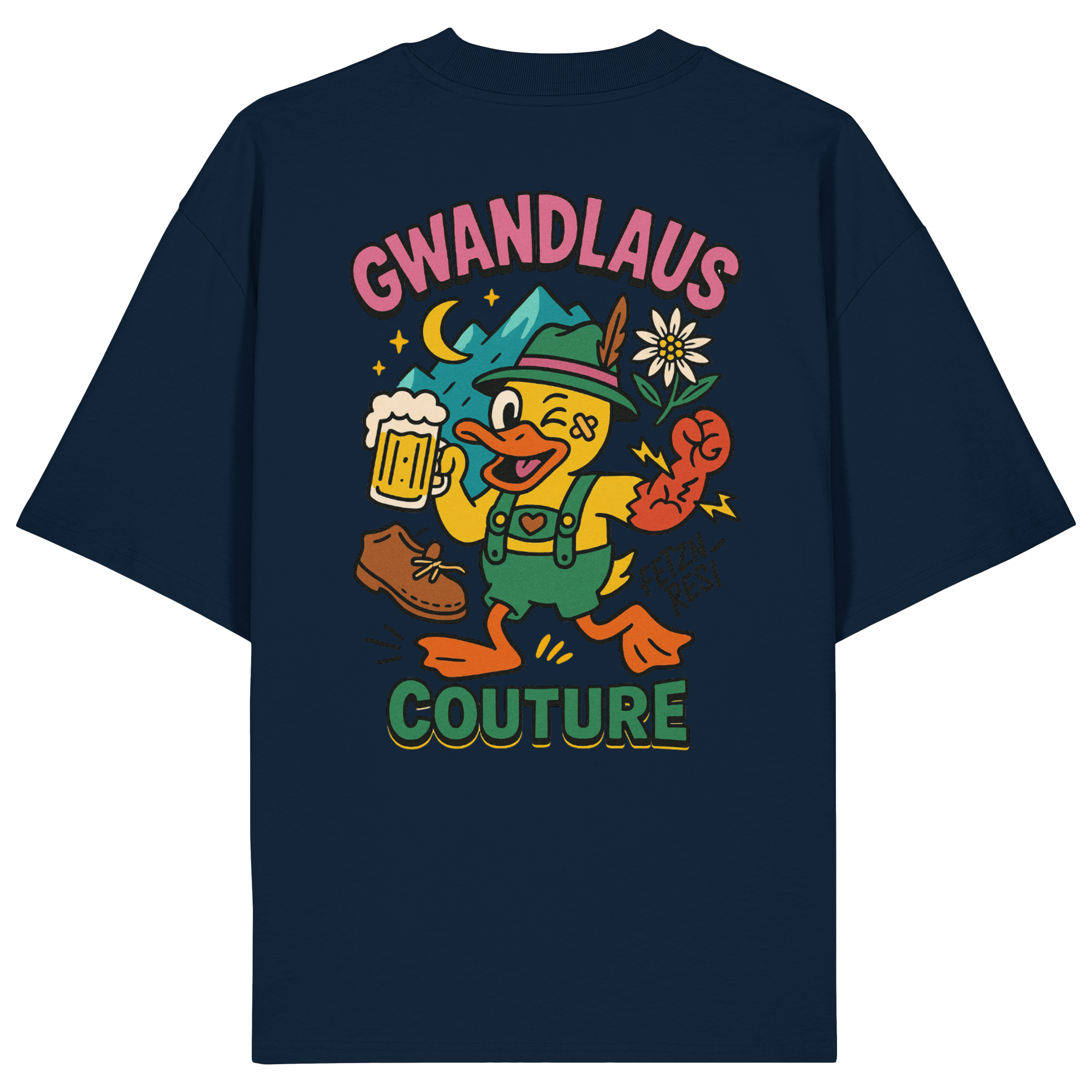 Crazy Duck - Organic Oversize Shirt