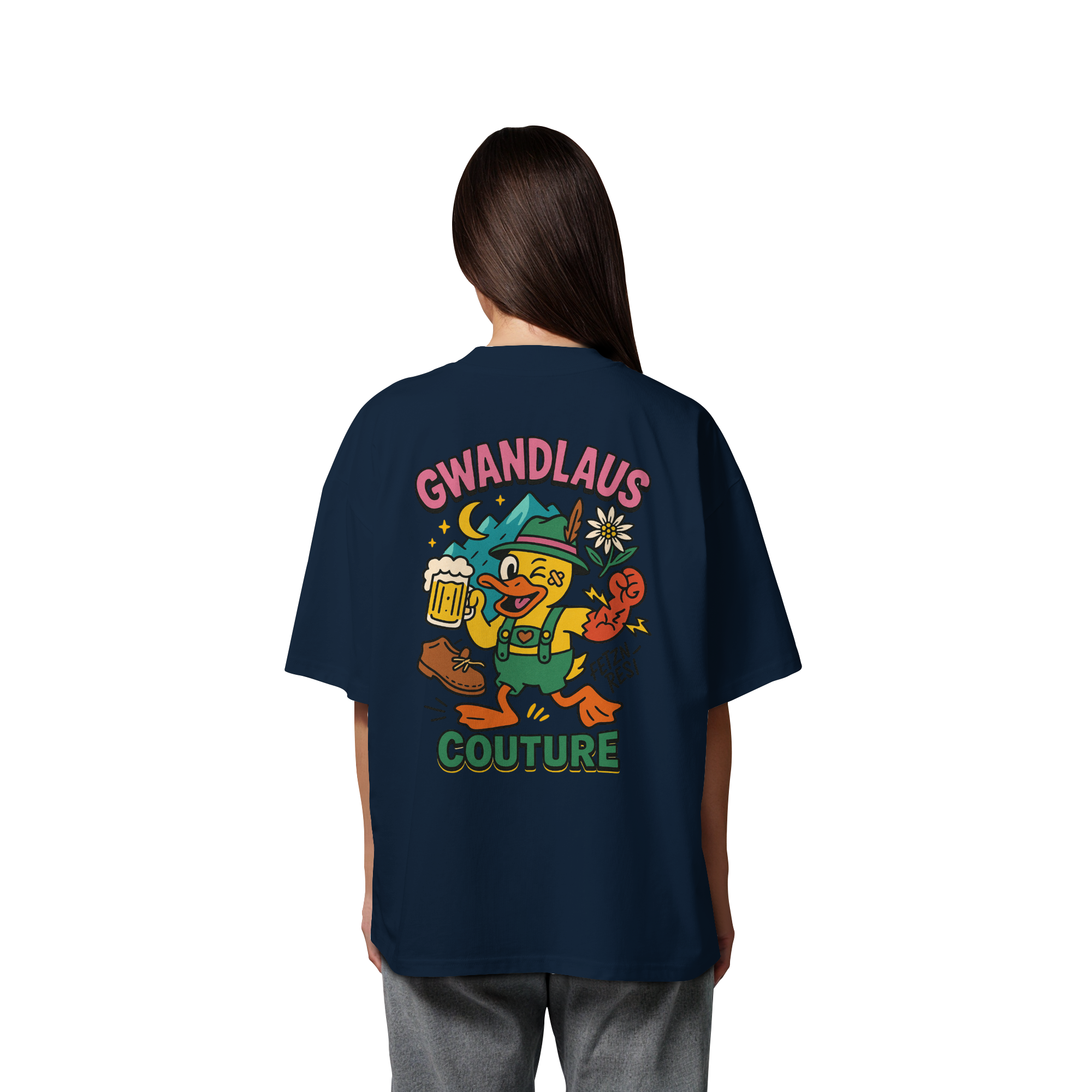 Crazy Duck - Organic Oversize Shirt