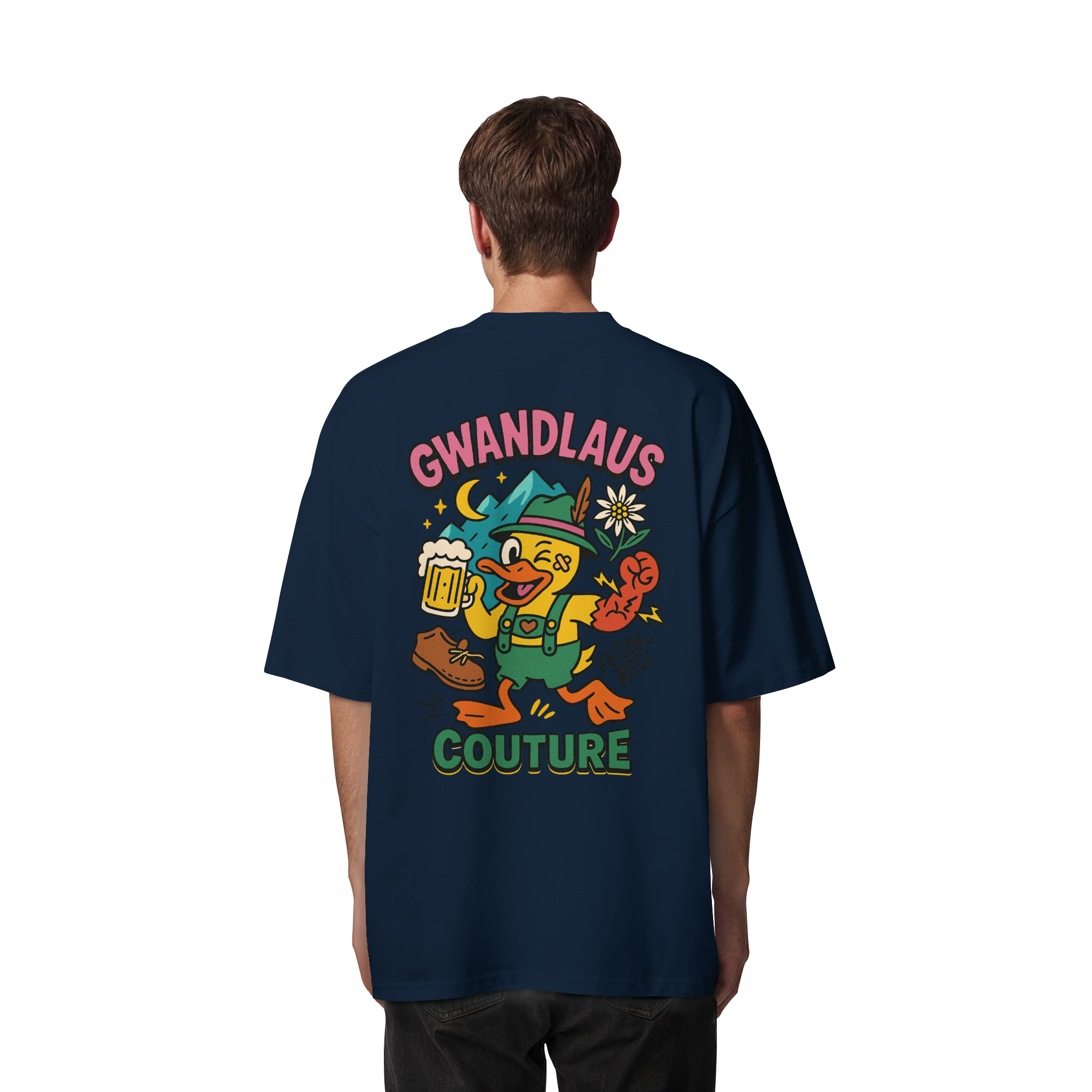 Crazy Duck - Organic Oversize Shirt