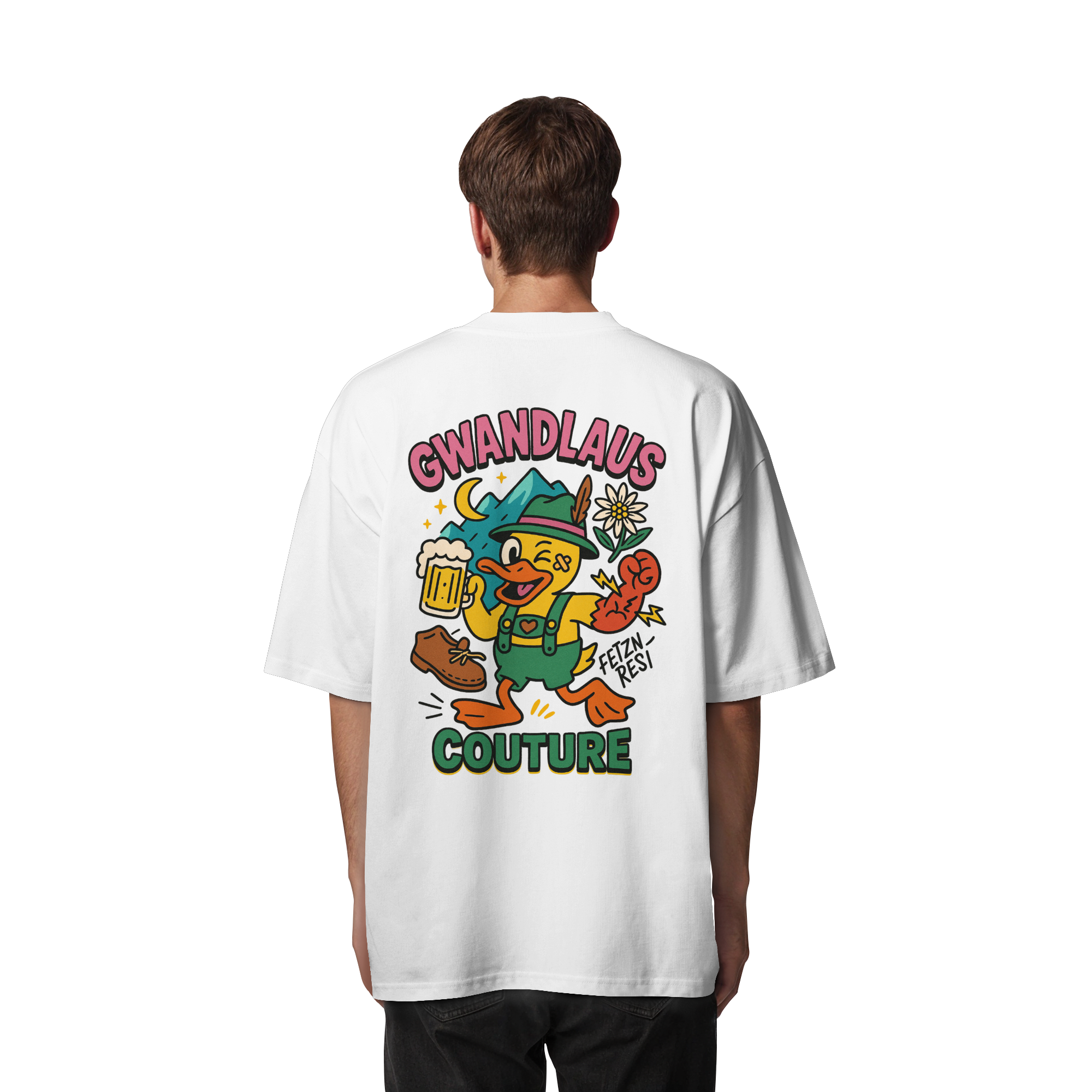 Crazy Duck - Organic Oversize Shirt