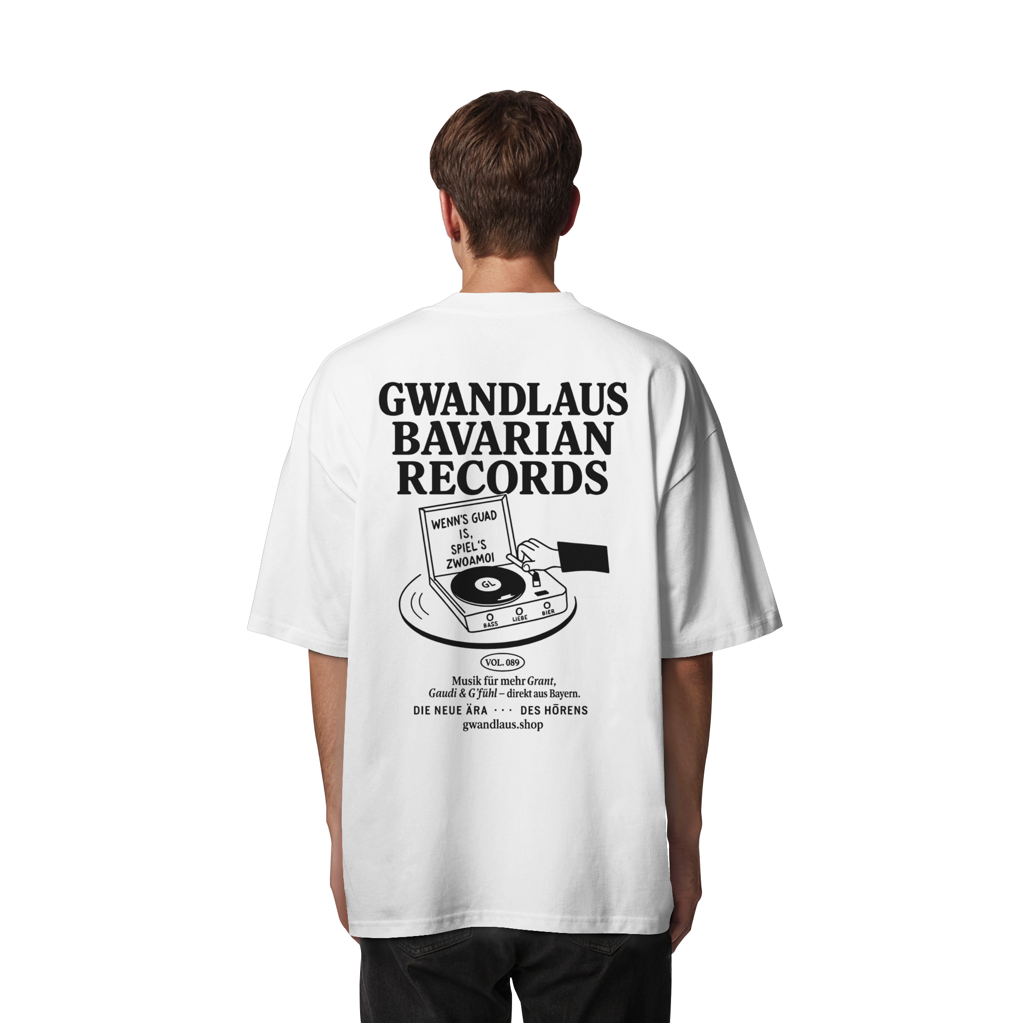 Bavarian Records  - Organic Oversize Shirt