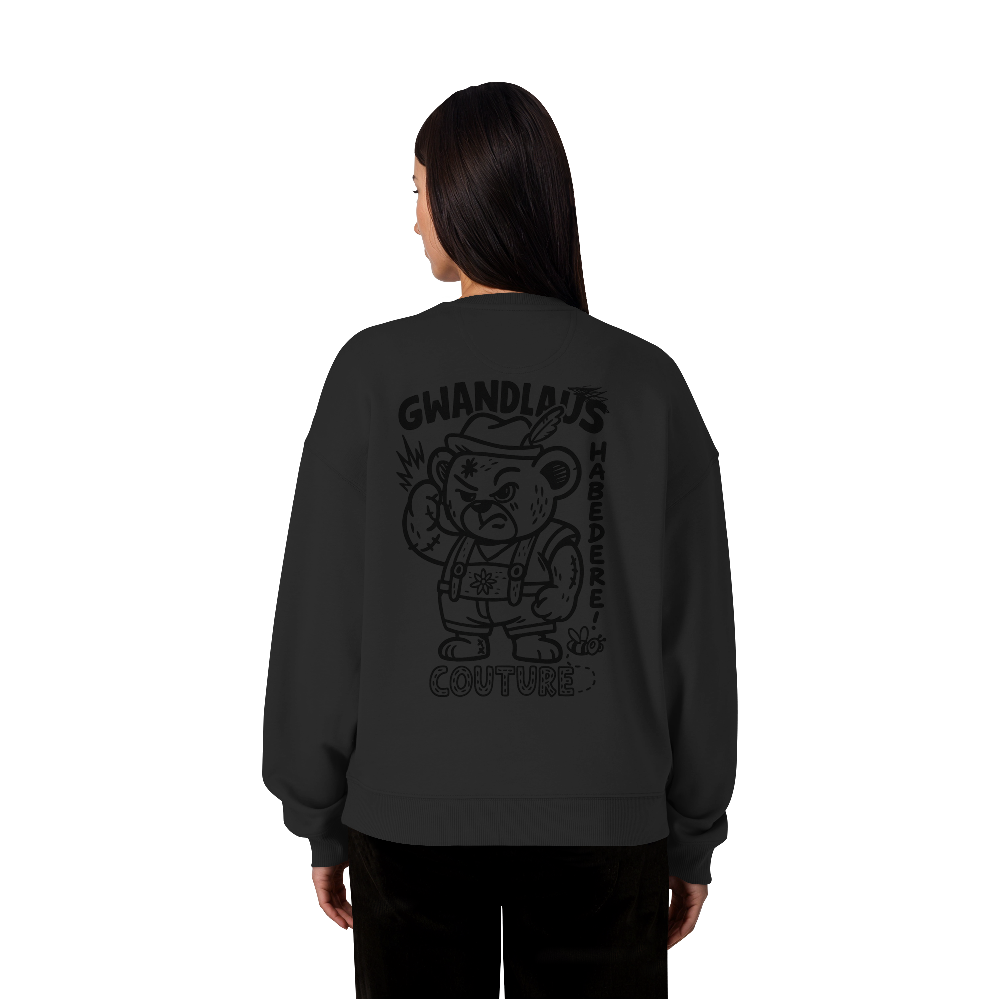 Organic Oversize Sweatshirt - Watschnbääär