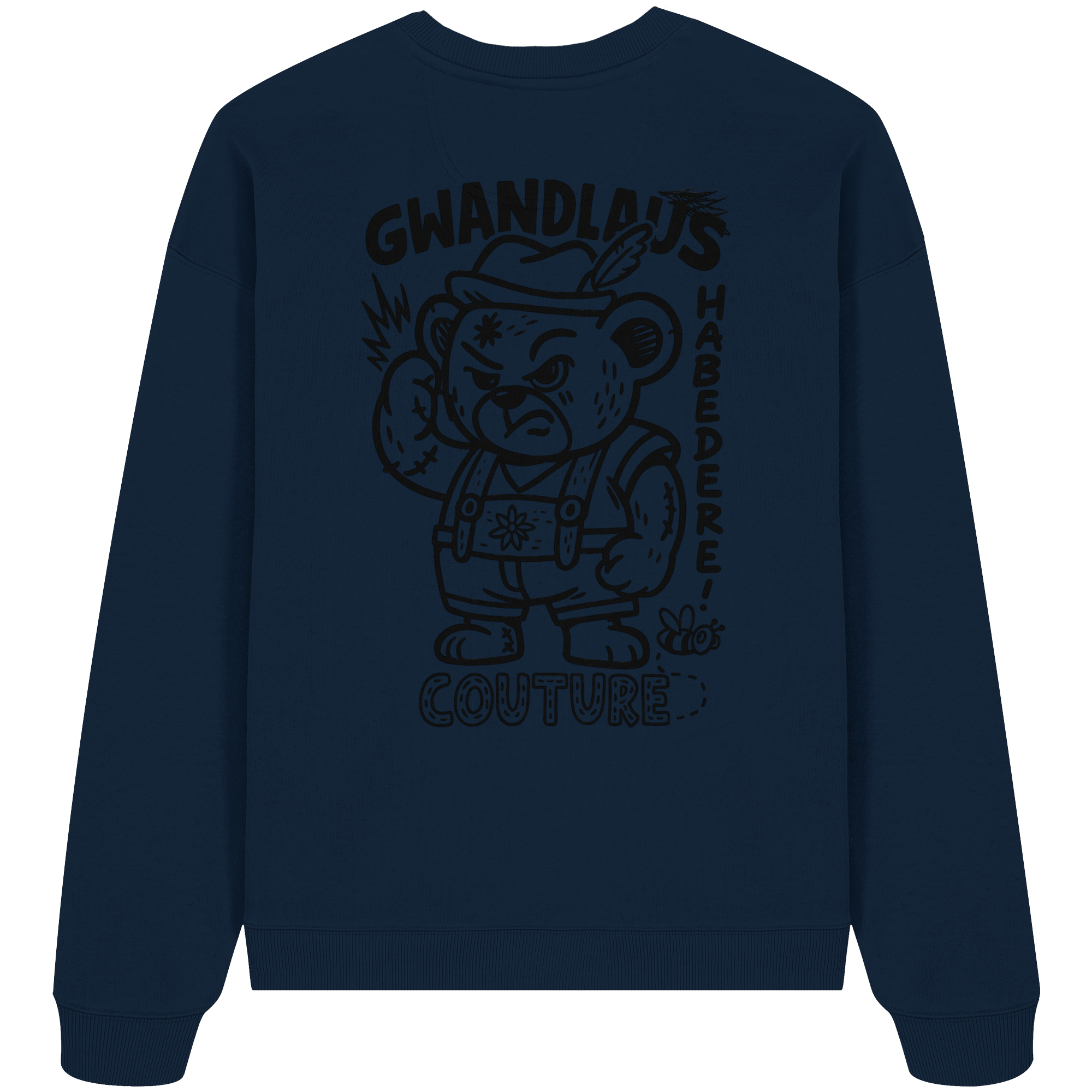 Organic Oversize Sweatshirt - Watschnbääär