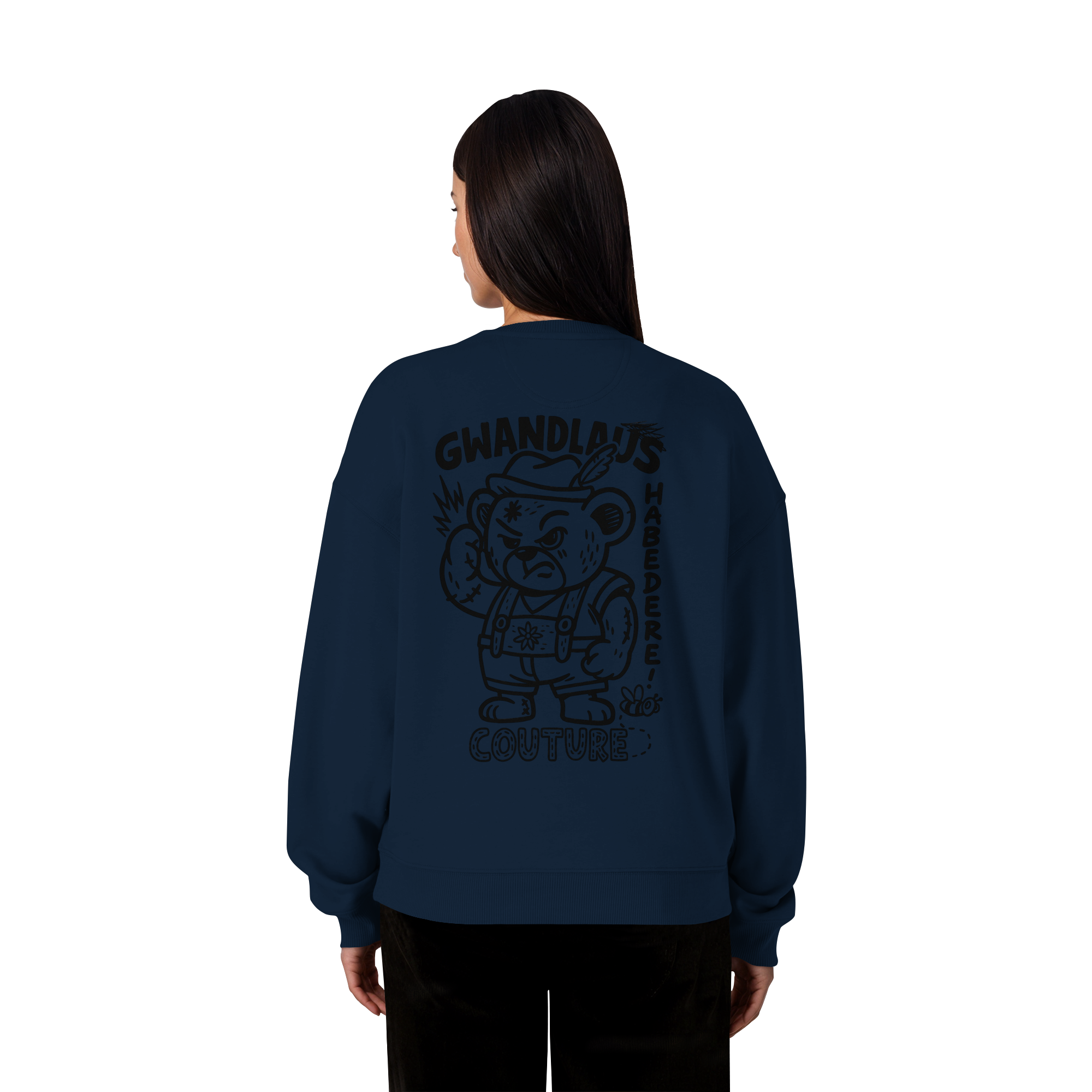 Organic Oversize Sweatshirt - Watschnbääär