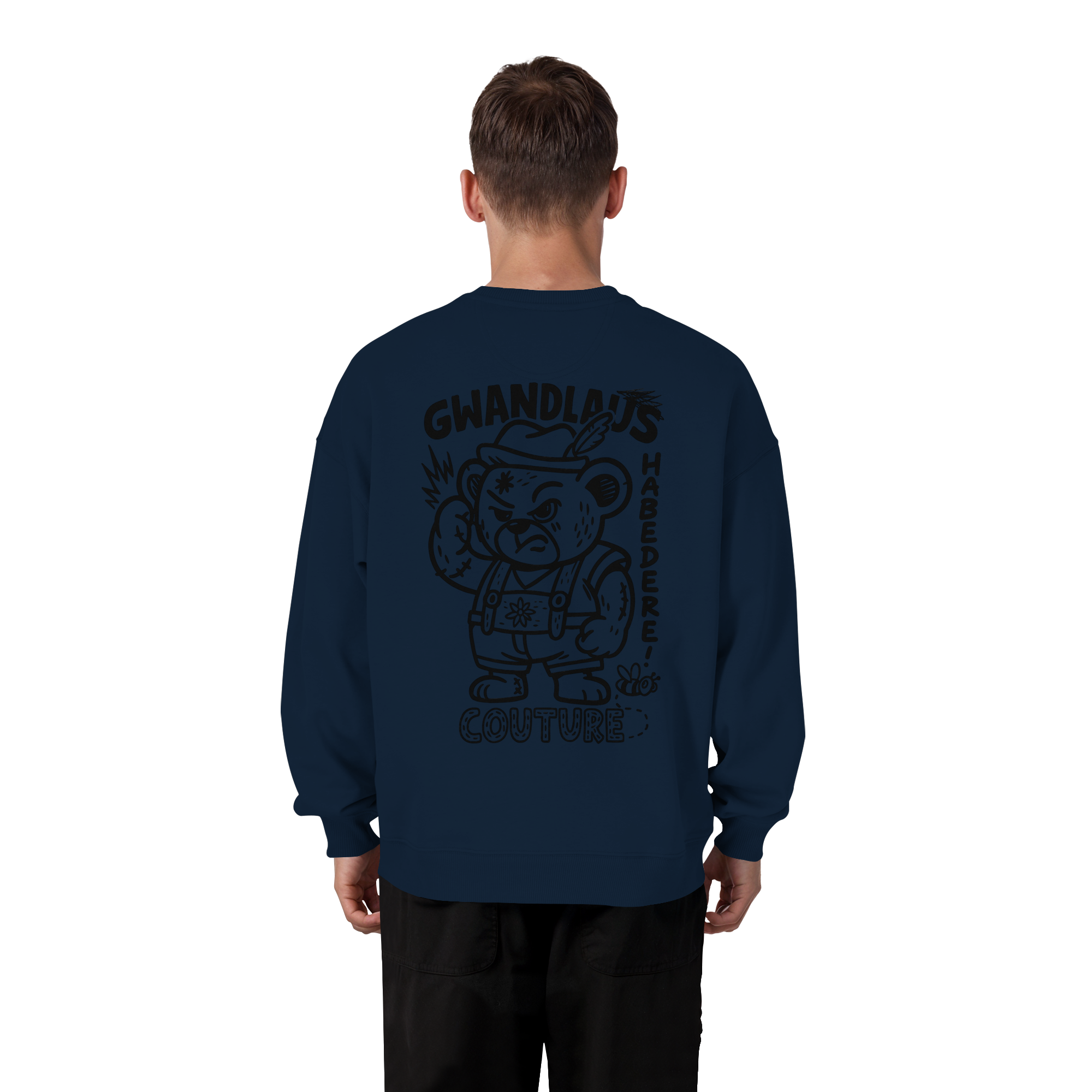 Organic Oversize Sweatshirt - Watschnbääär