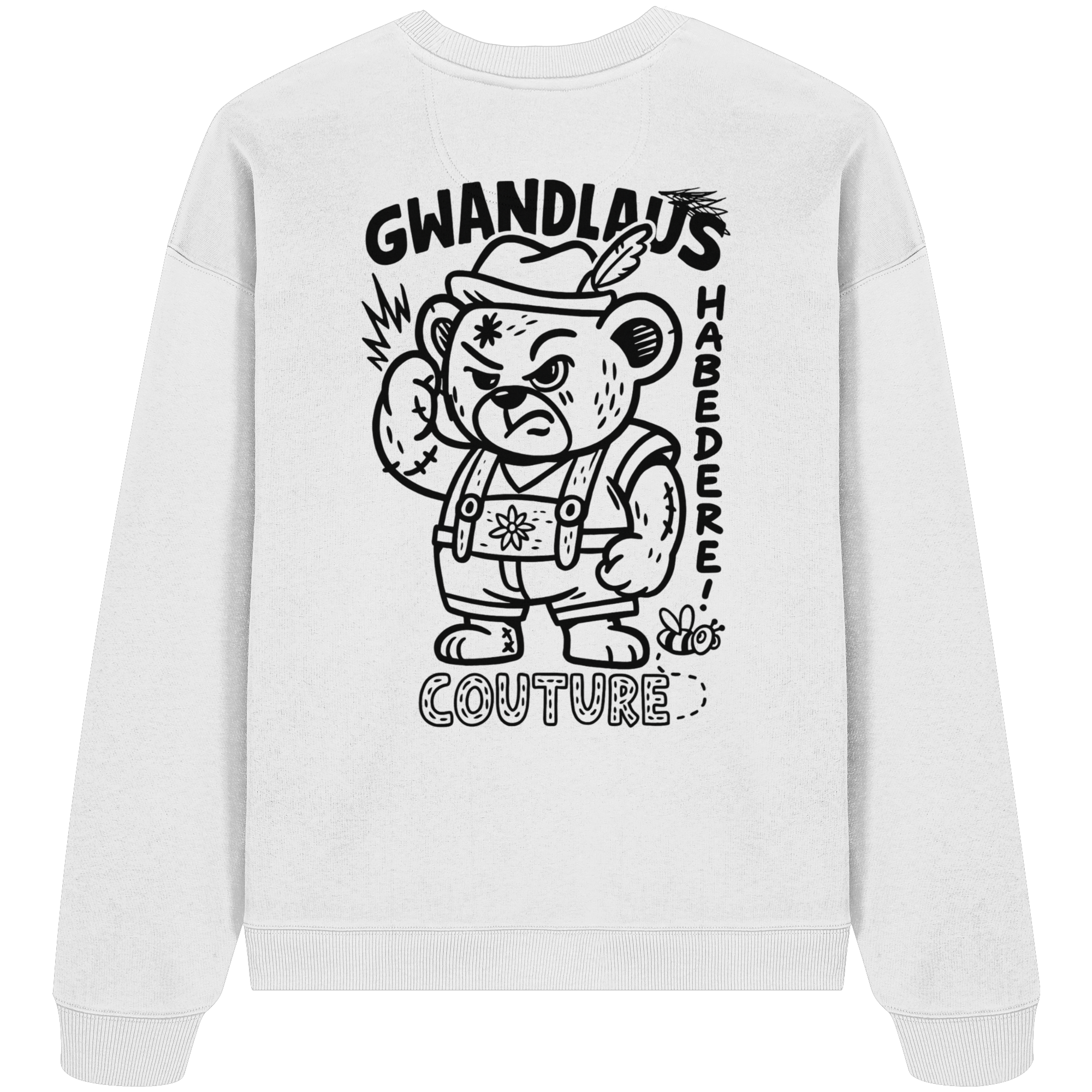 Organic Oversize Sweatshirt - Watschnbääär