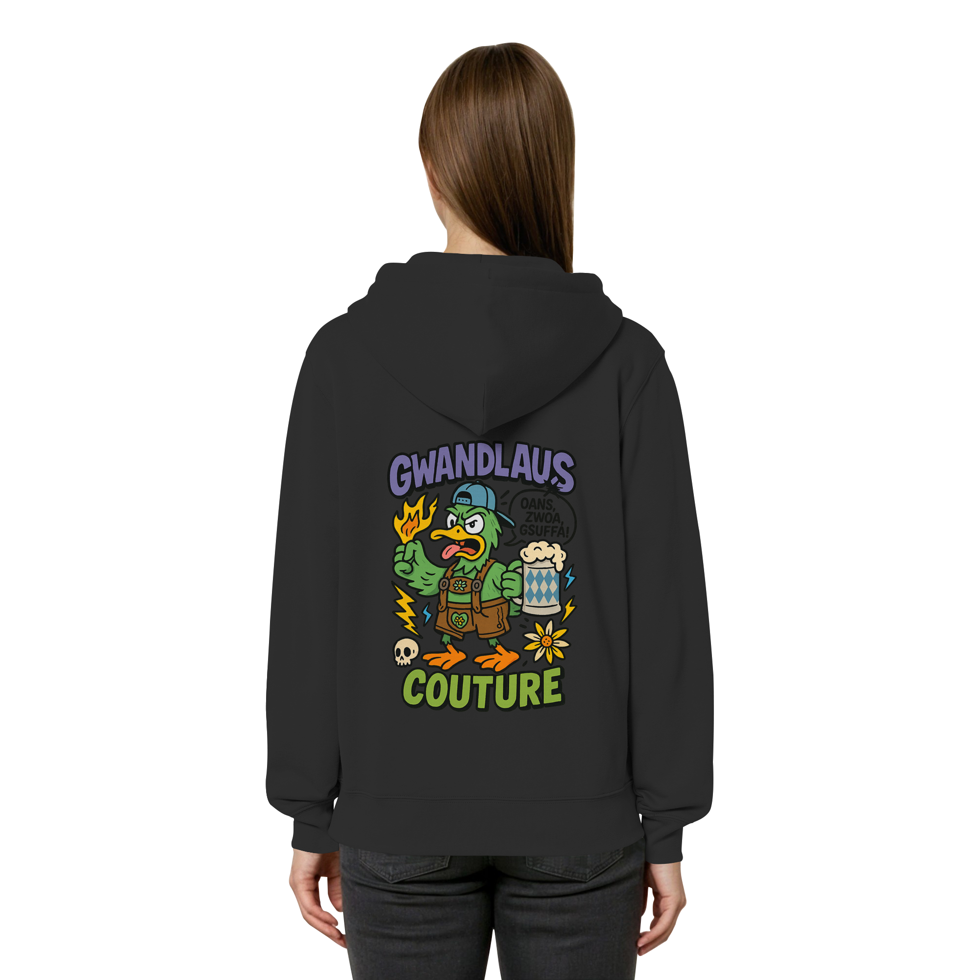 Organic Relaxed Zipper - Ente süßsauer