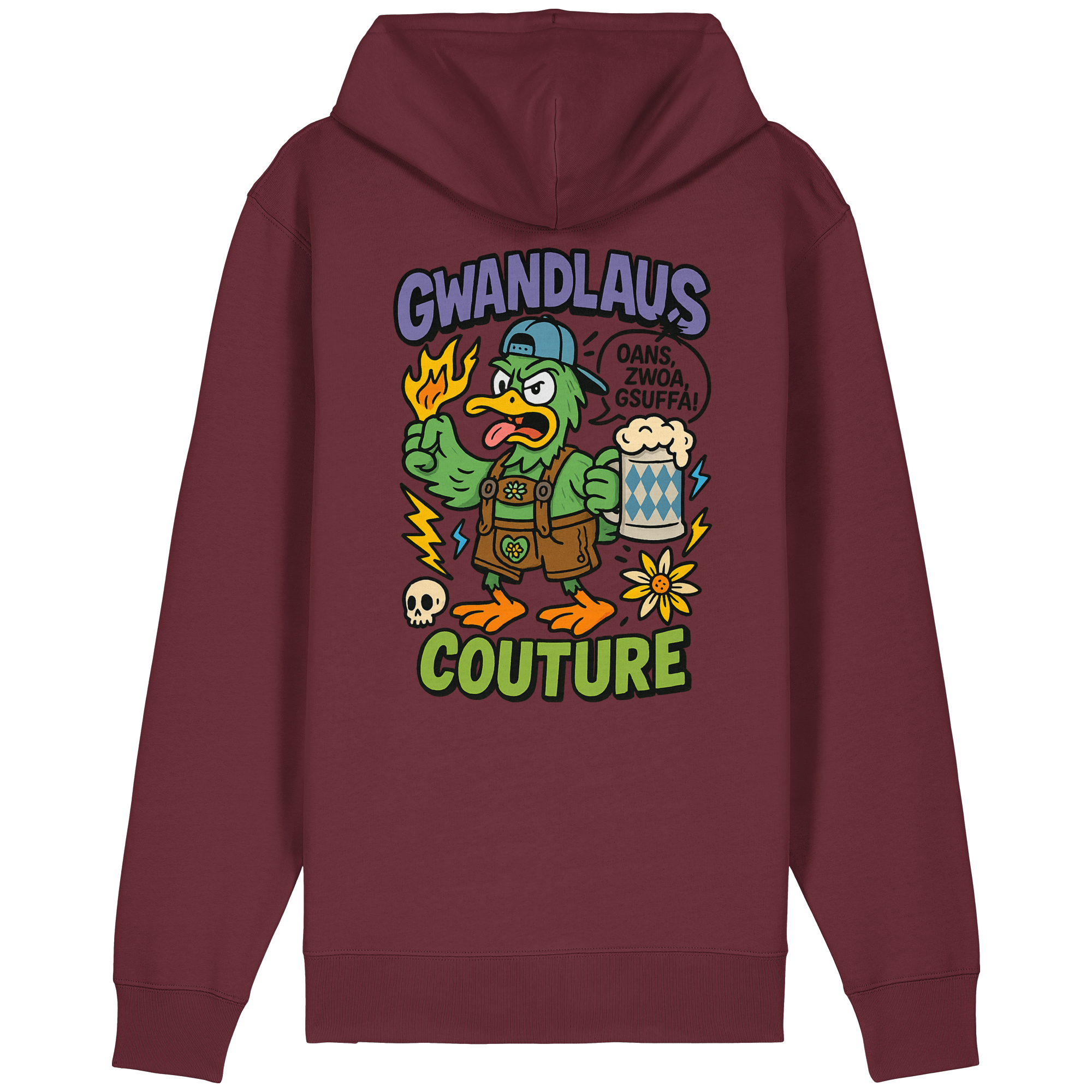 Organic Relaxed Zipper - Ente süßsauer