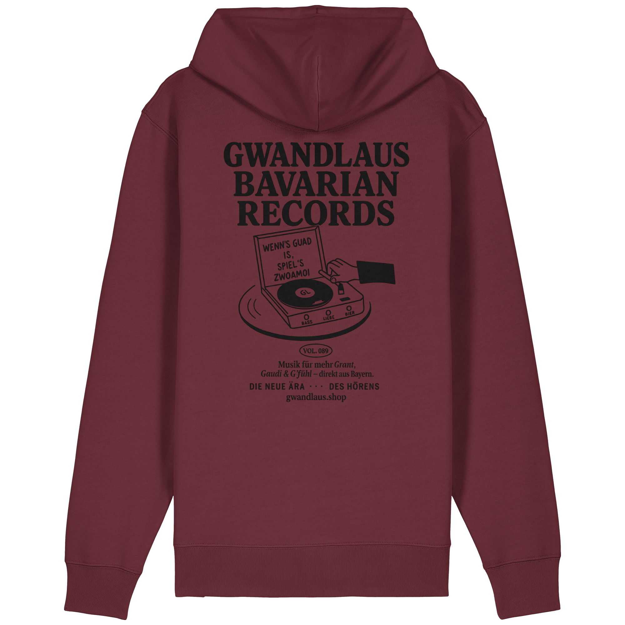 Organic Relaxed Zipper - Bavarian Records