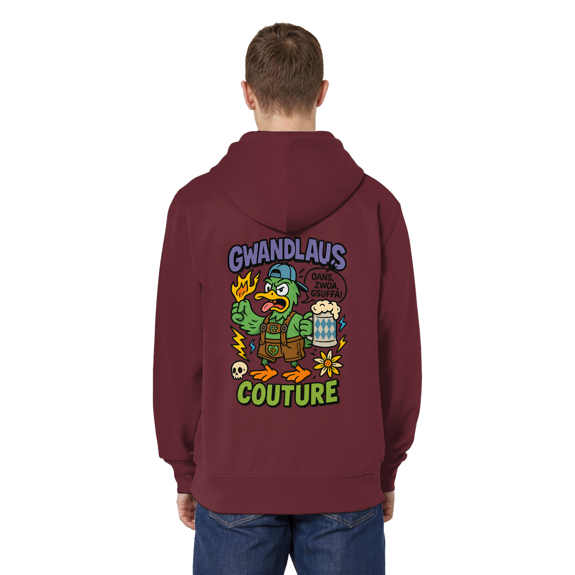 Organic Relaxed Zipper - Ente süßsauer