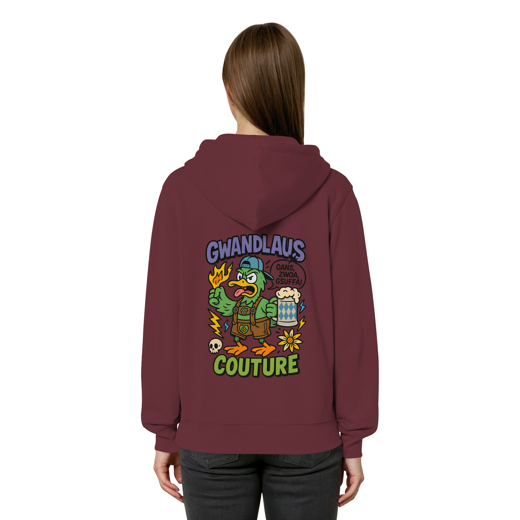 Organic Relaxed Zipper - Ente süßsauer