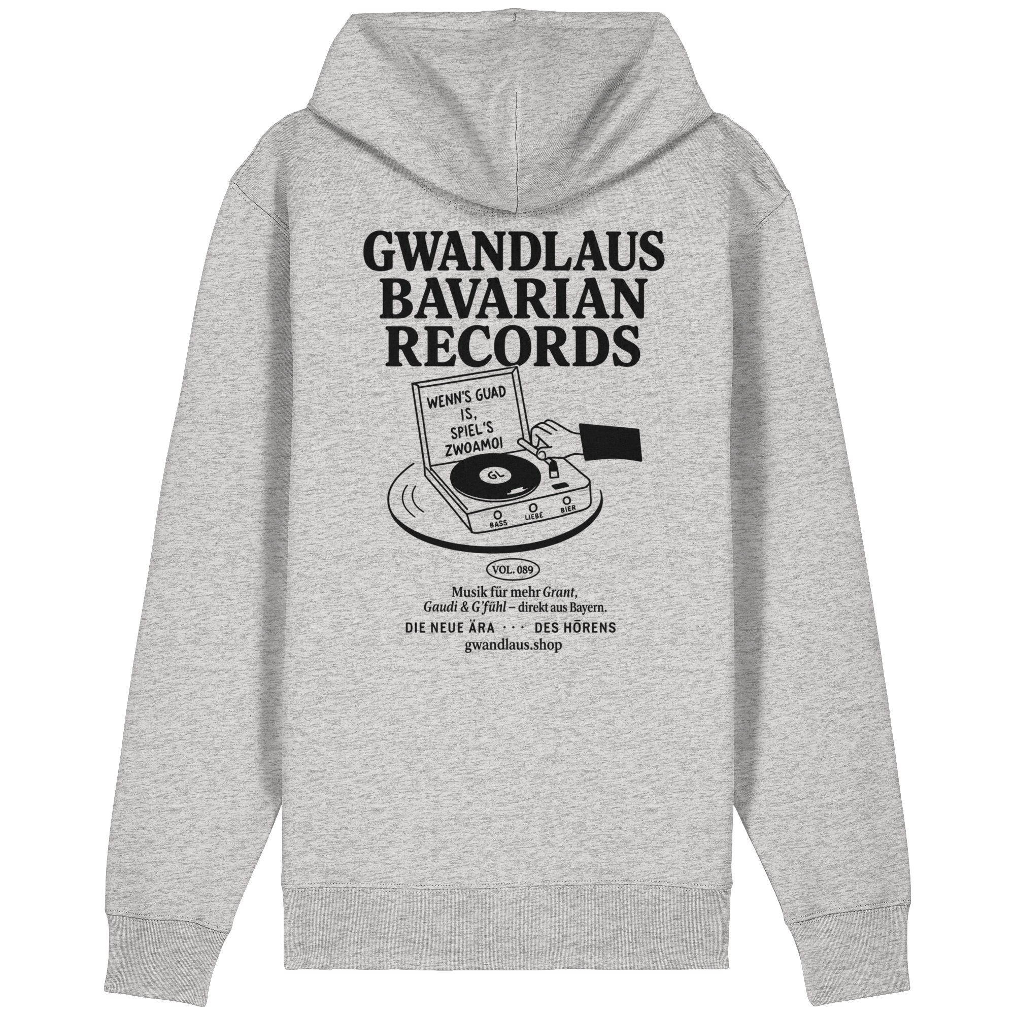 Organic Relaxed Zipper - Bavarian Records