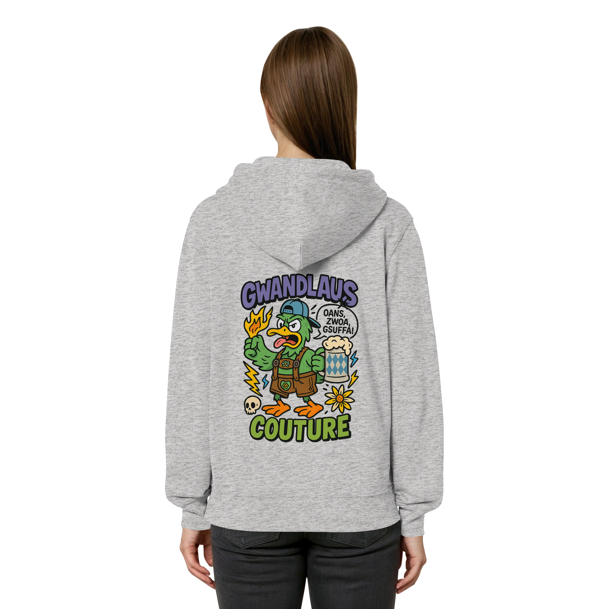 Organic Relaxed Zipper - Ente süßsauer