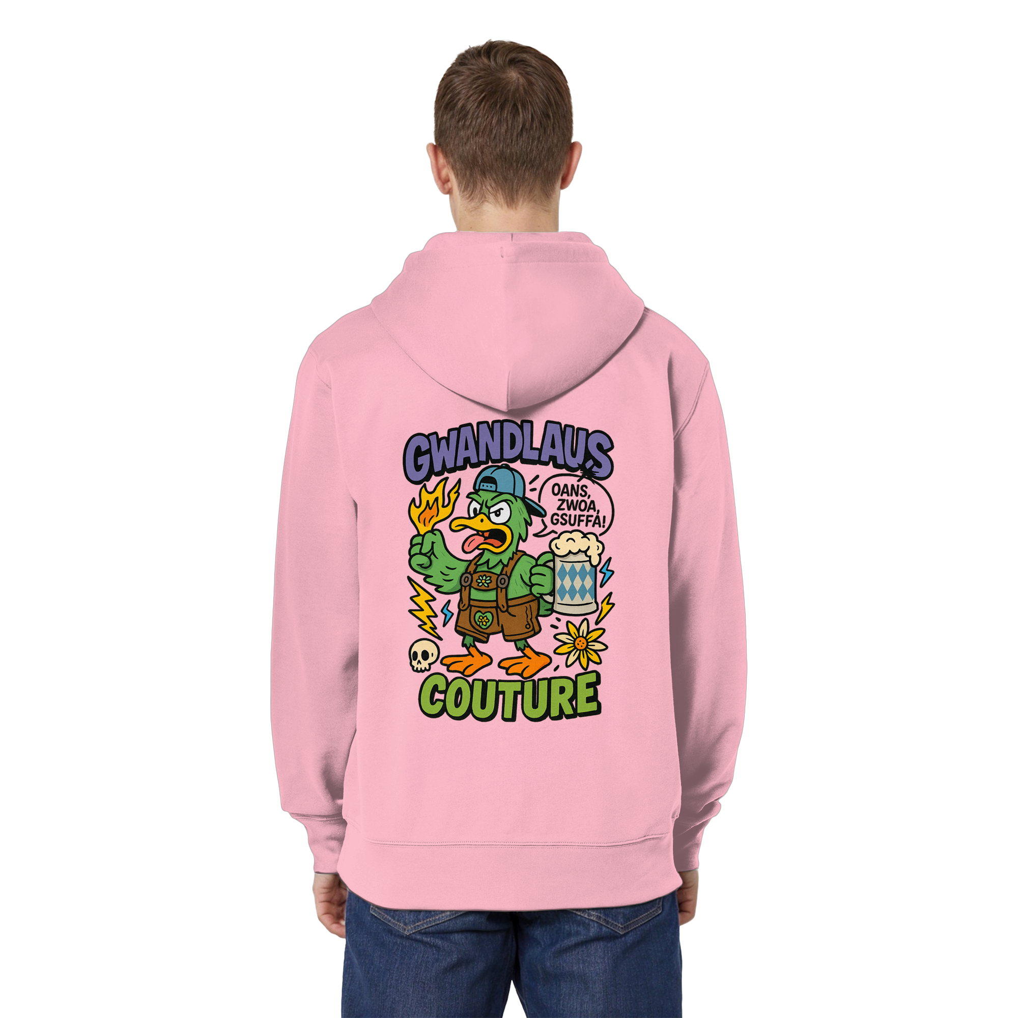 Organic Relaxed Zipper - Ente süßsauer