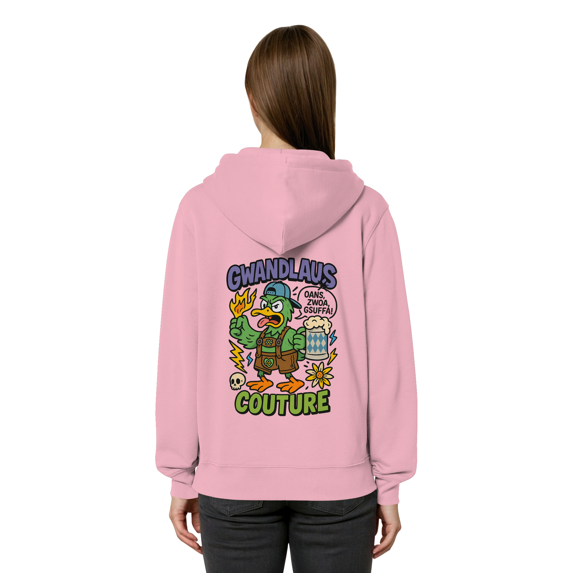 Organic Relaxed Zipper - Ente süßsauer