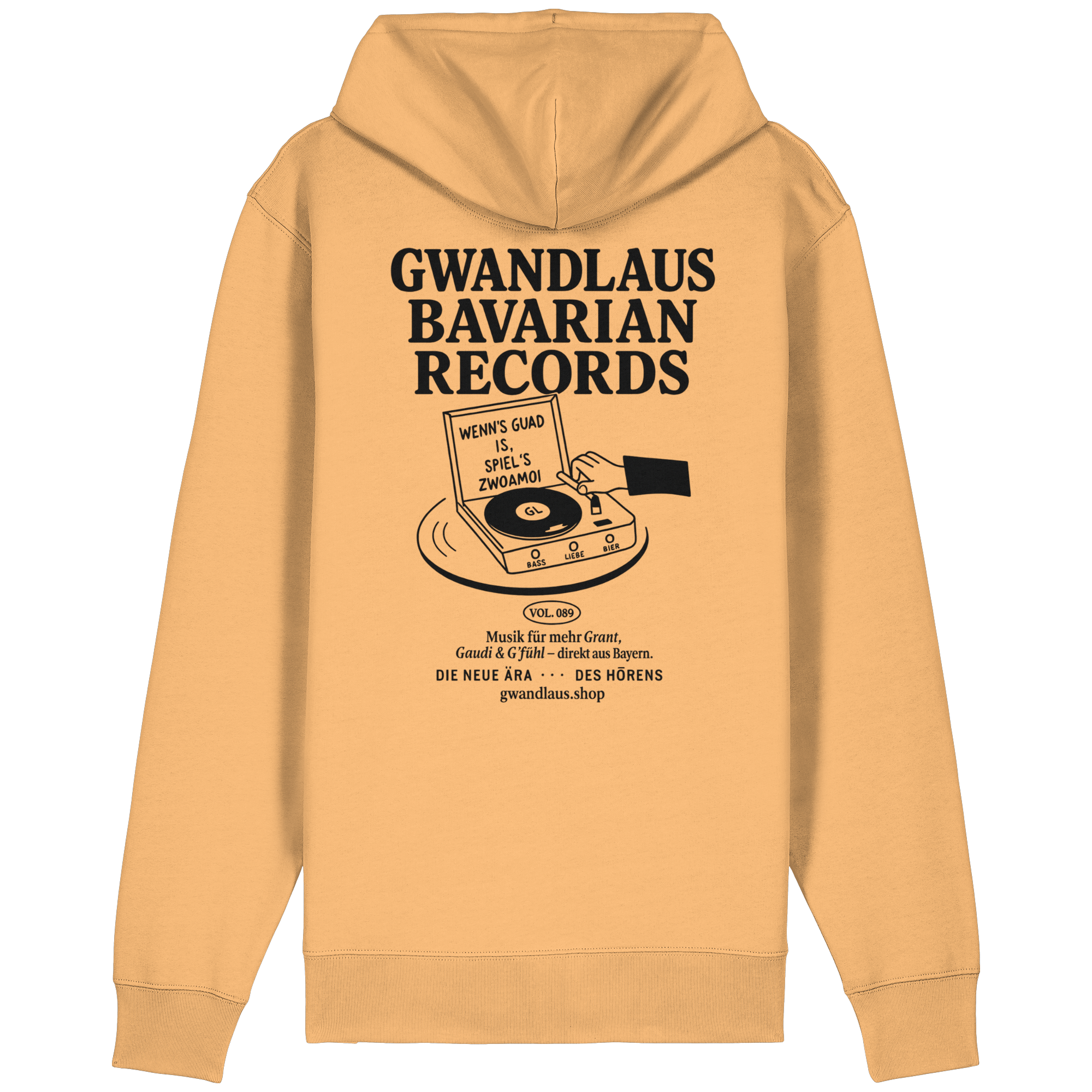 Organic Relaxed Zipper - Bavarian Records