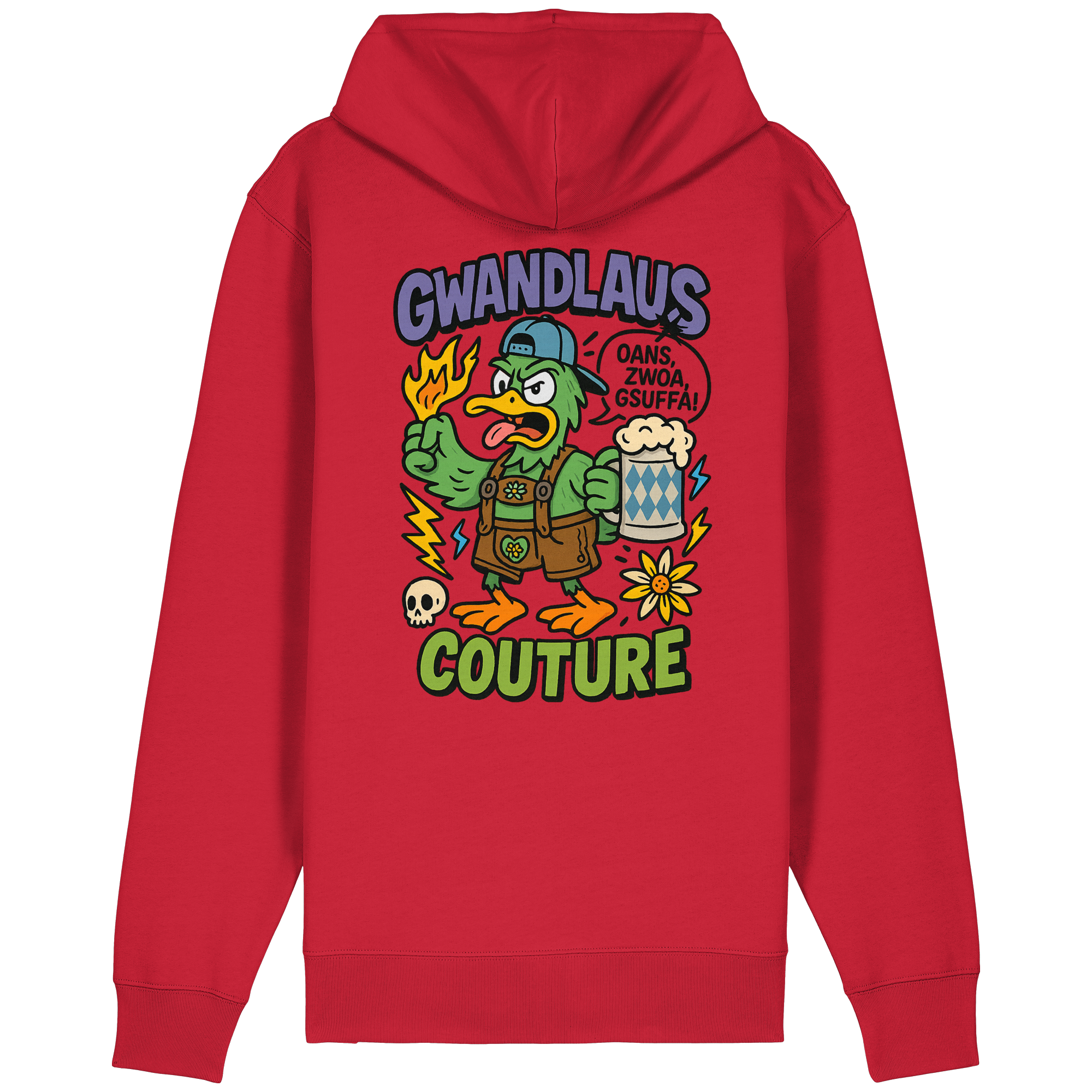 Organic Relaxed Zipper - Ente süßsauer