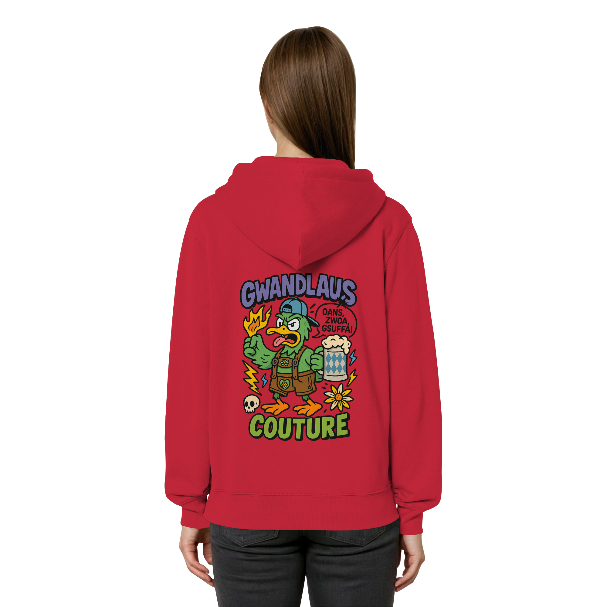 Organic Relaxed Zipper - Ente süßsauer