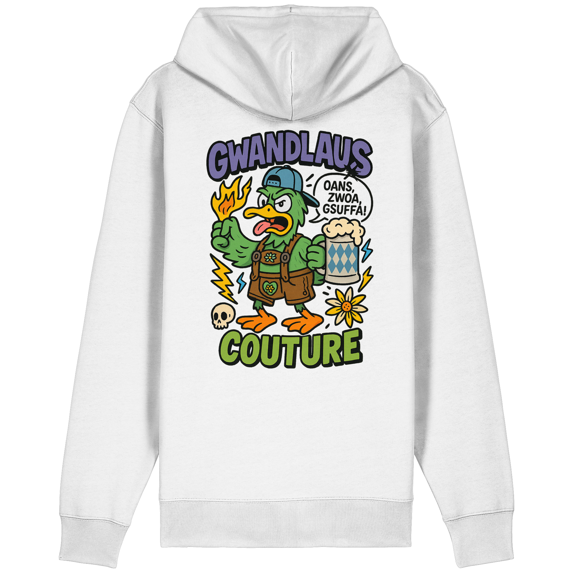 Organic Relaxed Zipper - Ente süßsauer