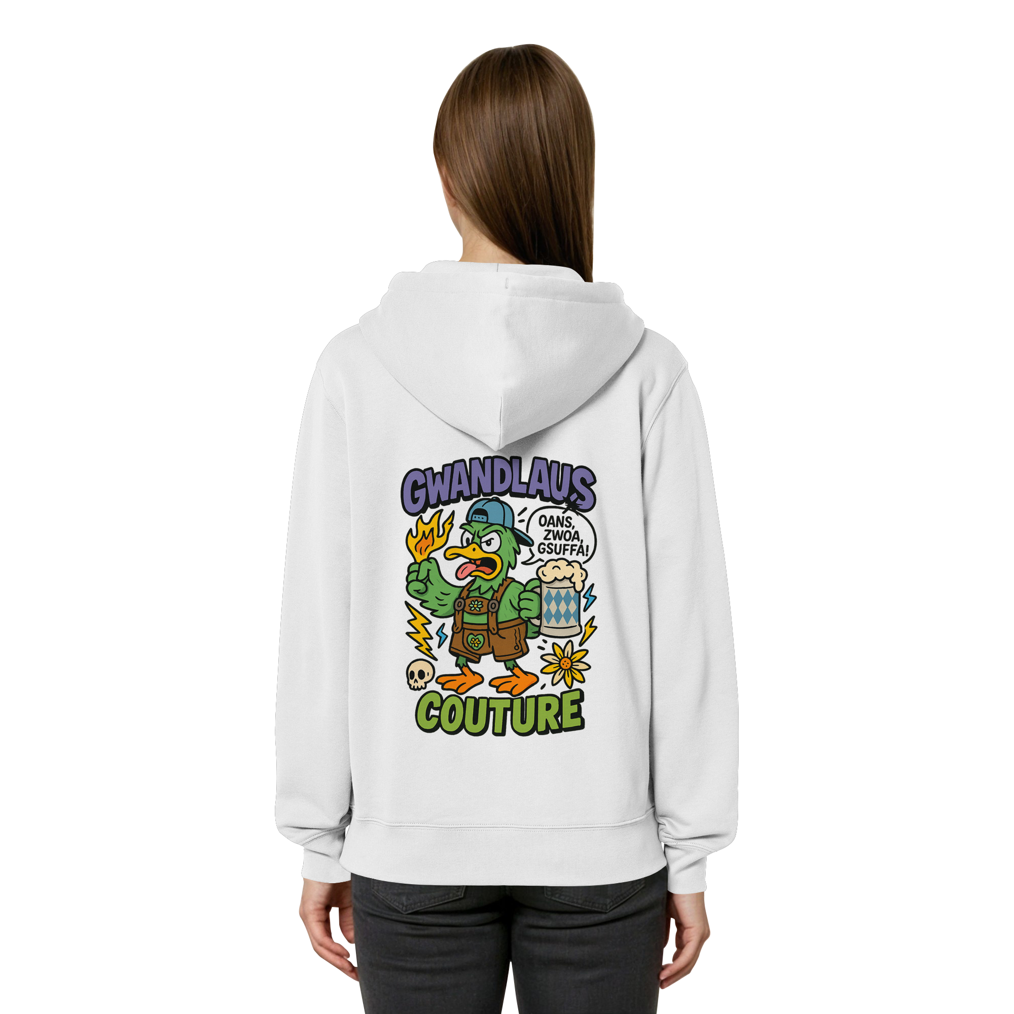 Organic Relaxed Zipper - Ente süßsauer