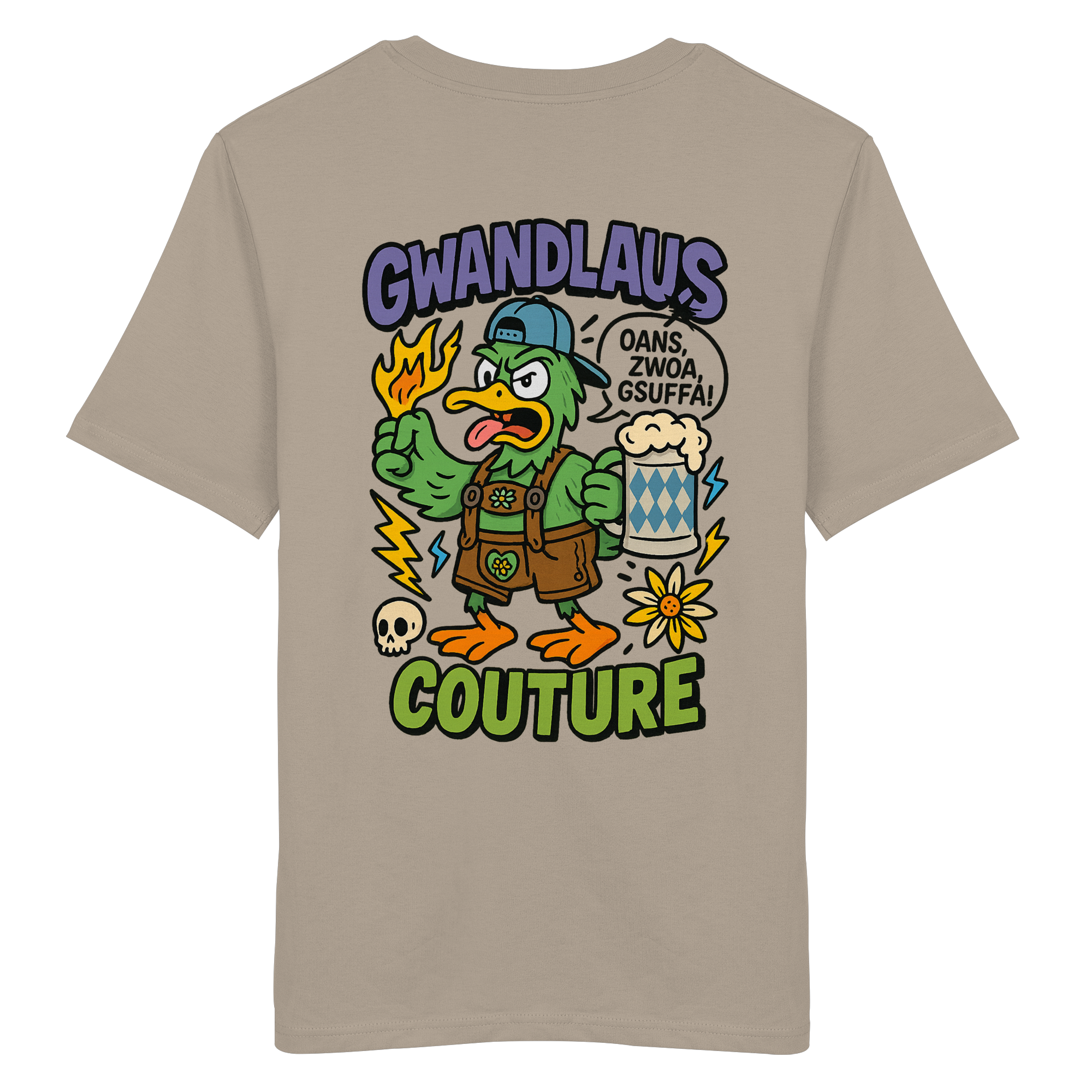Ente süßsauer - Organic Shirt