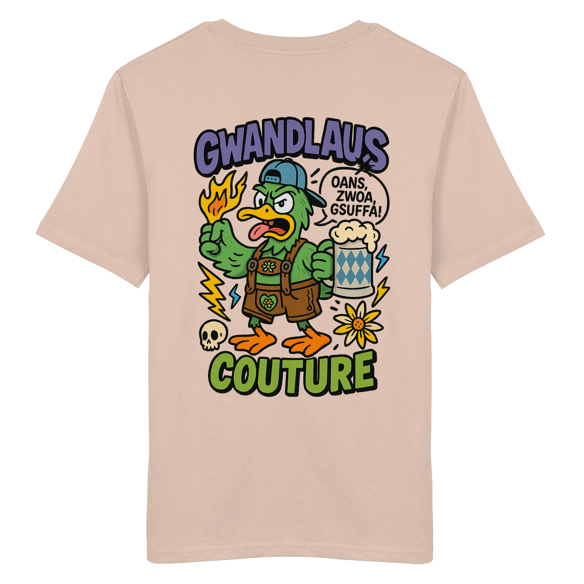 Ente süßsauer - Organic Shirt