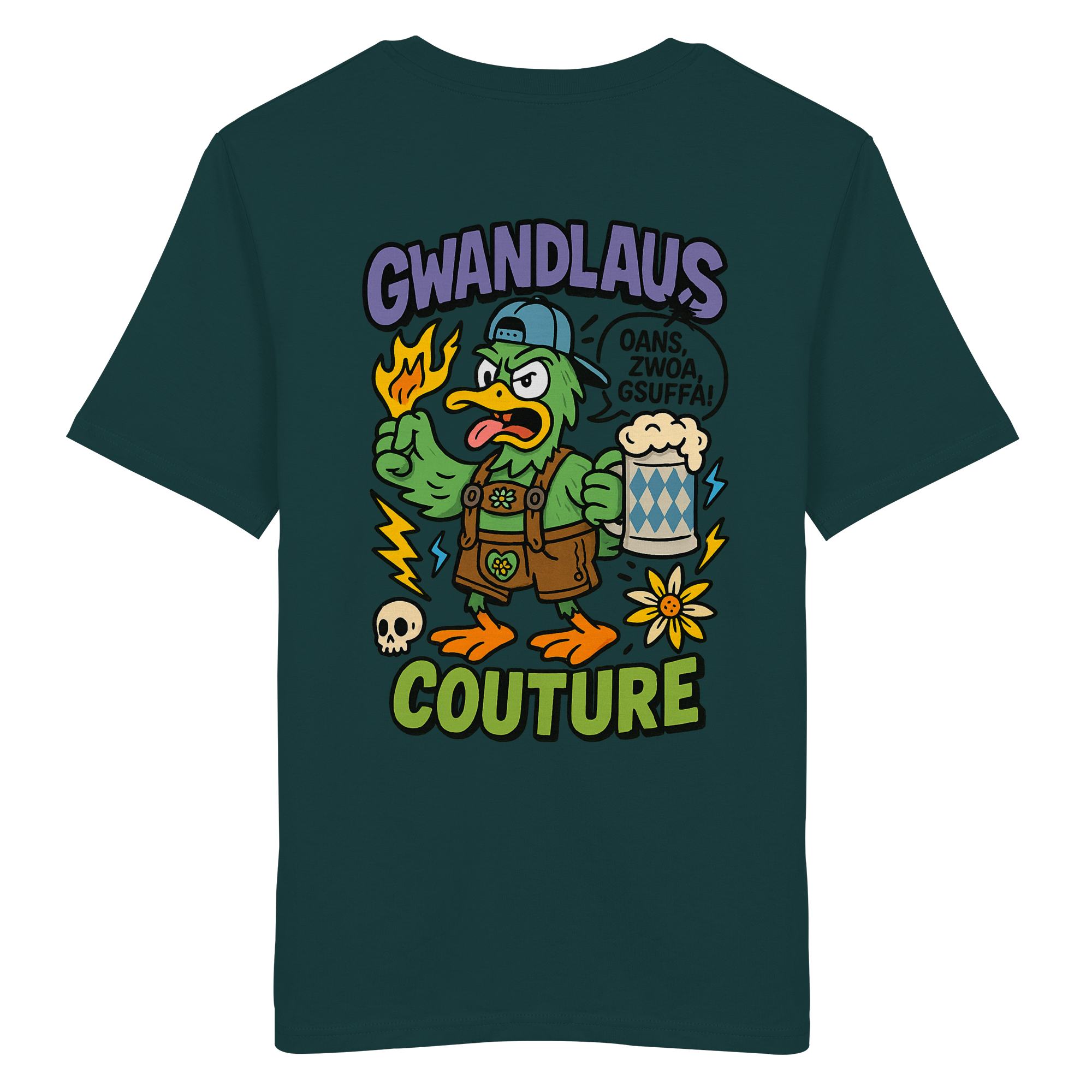 Ente süßsauer - Organic Shirt