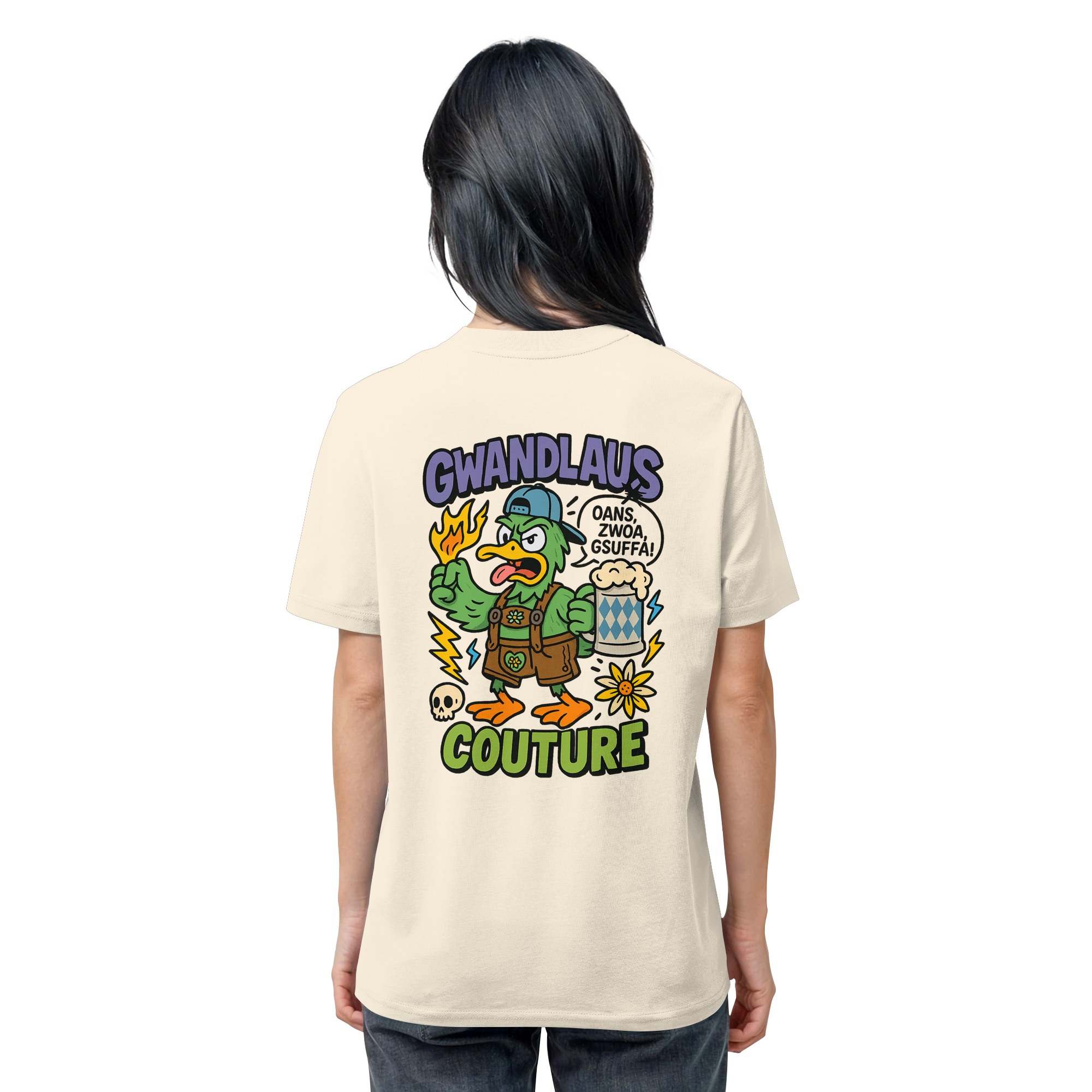 Ente süßsauer - Organic Shirt