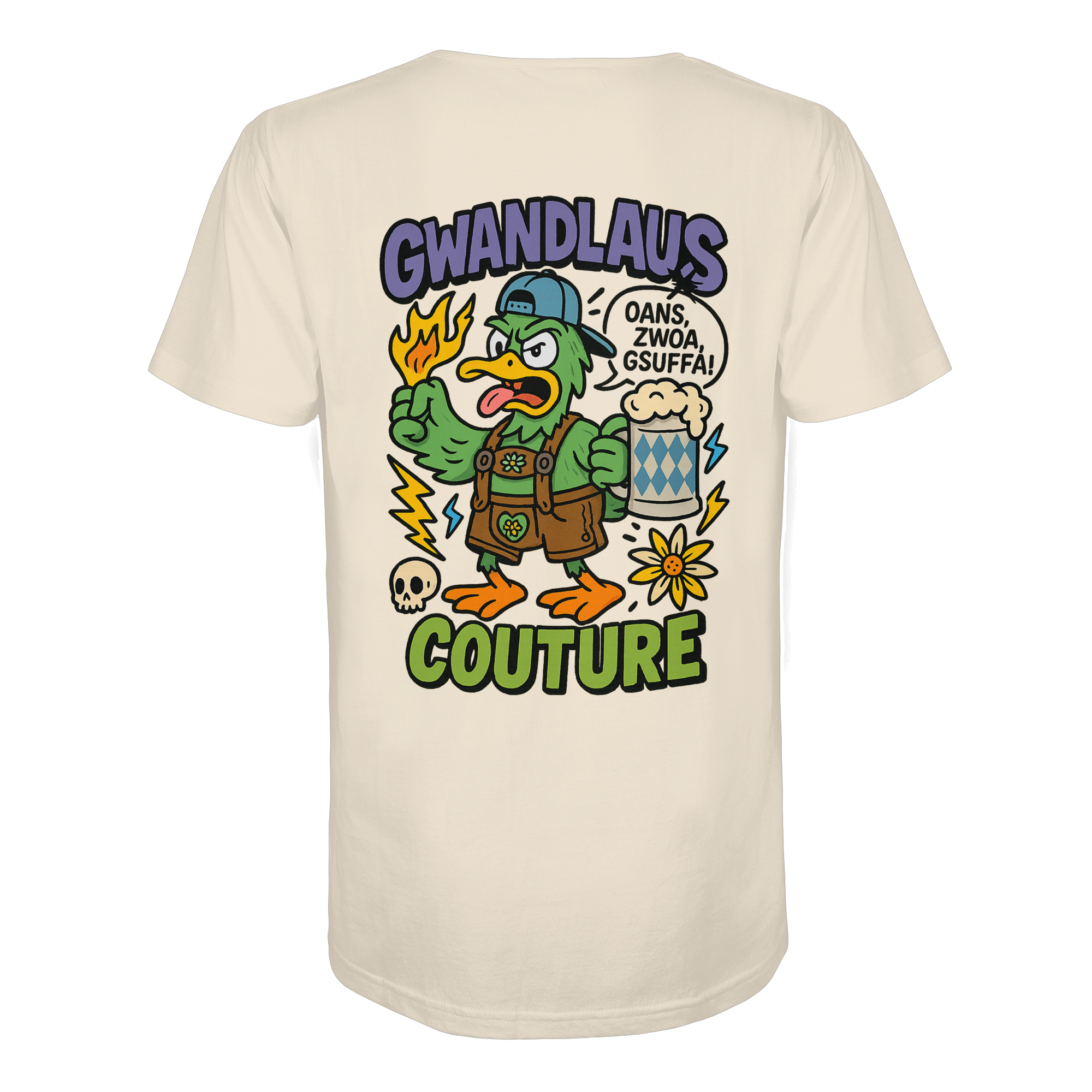 Ente süßsauer - Organic Shirt