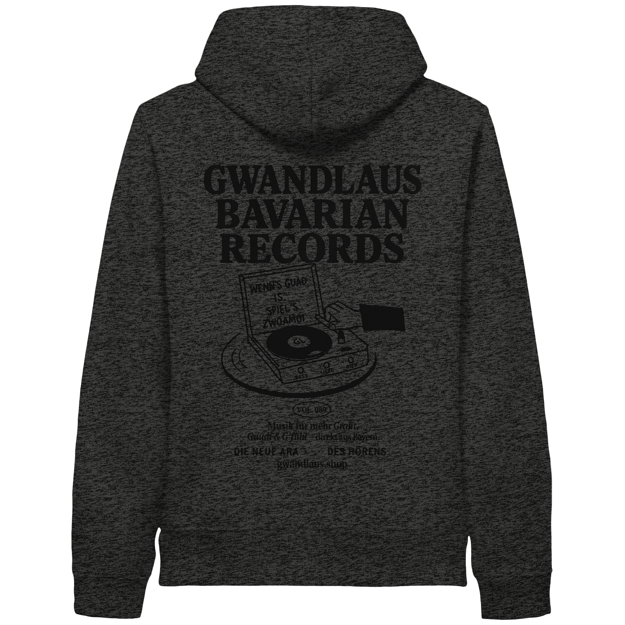 Bavarian Records  - Organic Side Pocket Hoodie