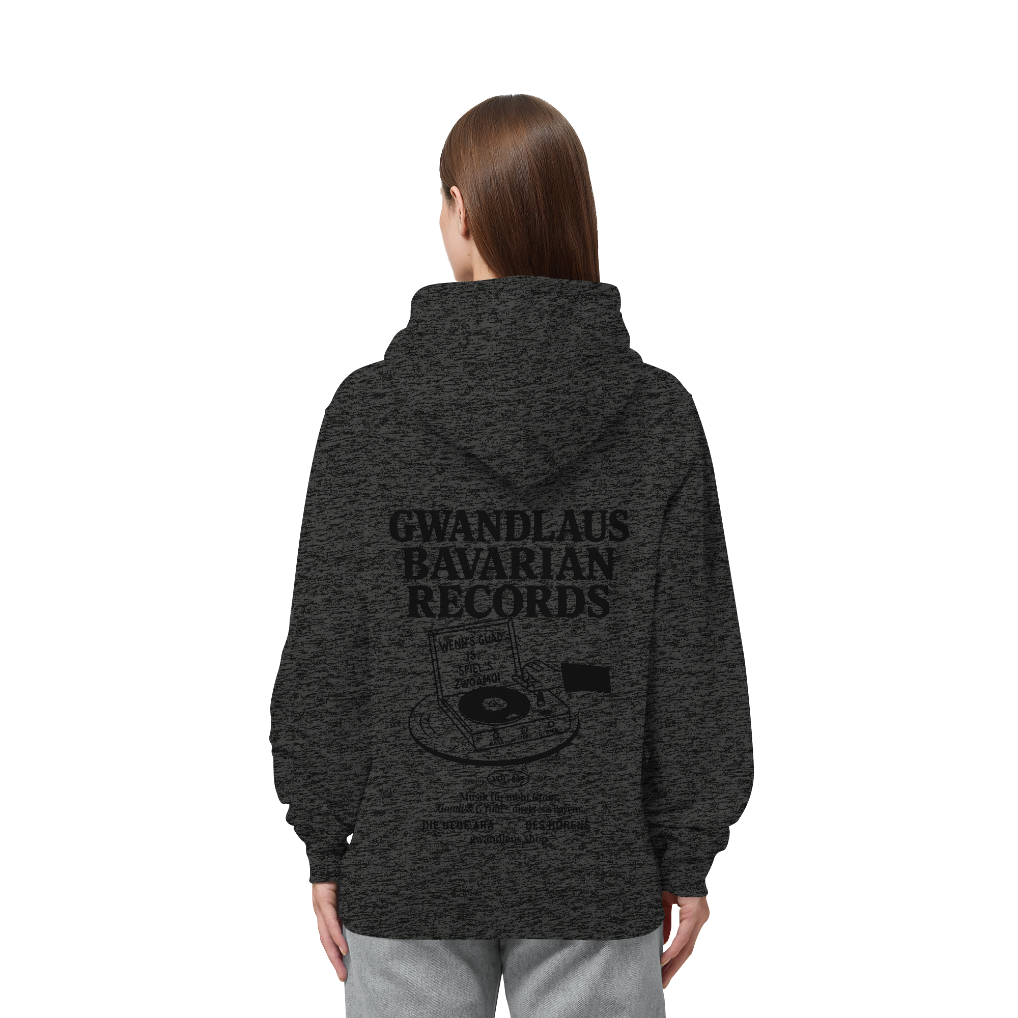 Bavarian Records  - Organic Side Pocket Hoodie