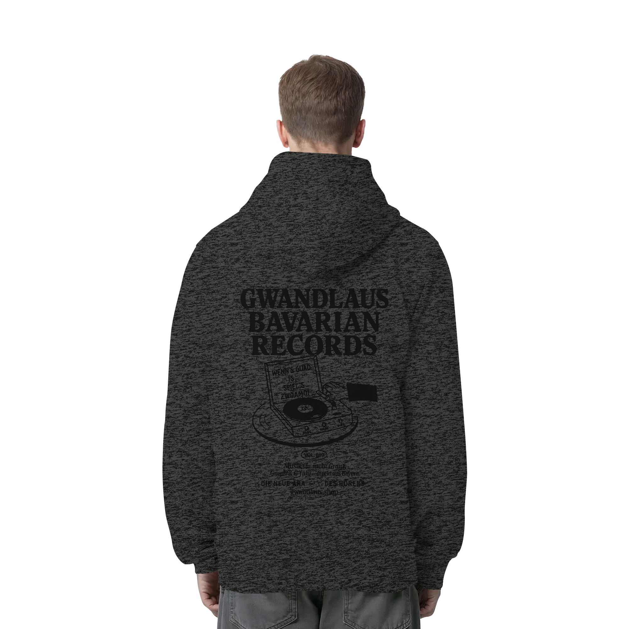 Bavarian Records  - Organic Side Pocket Hoodie