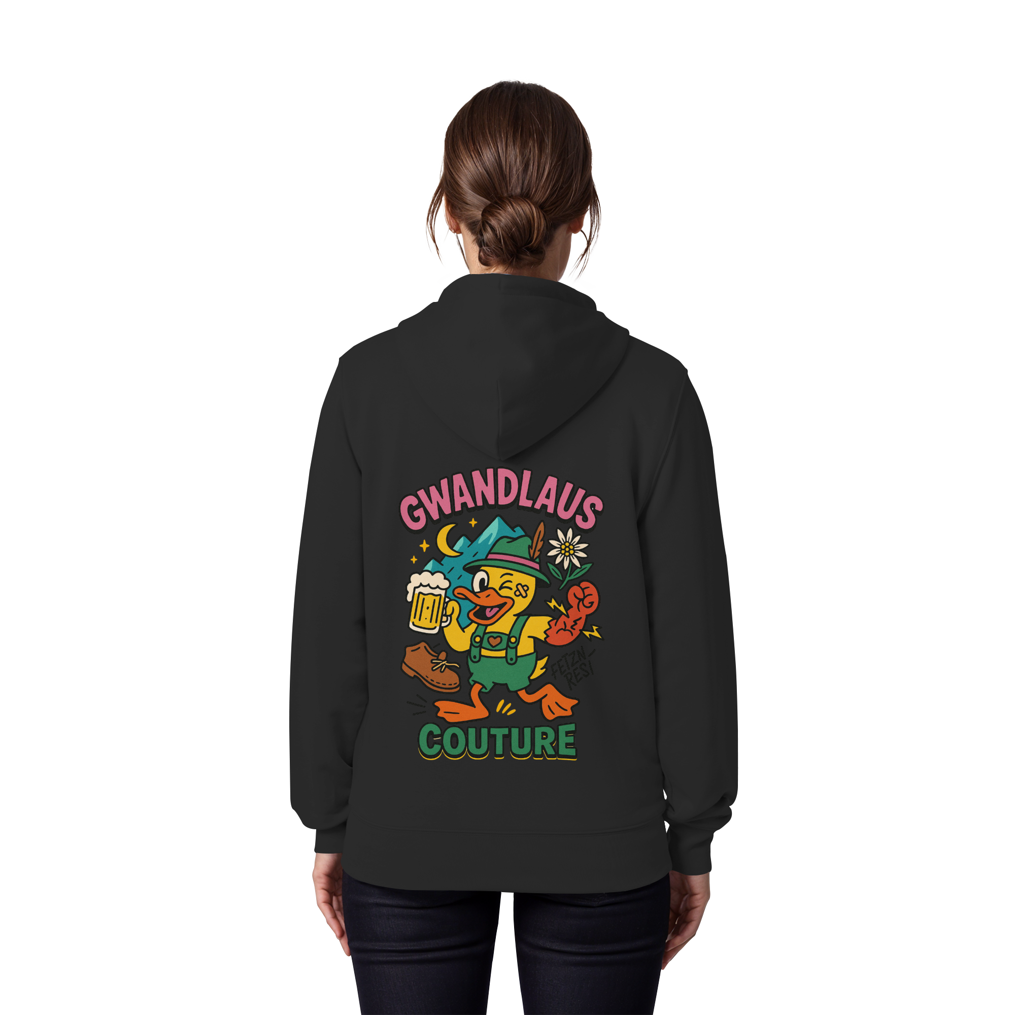 Crazy Duck - Organic Zipper