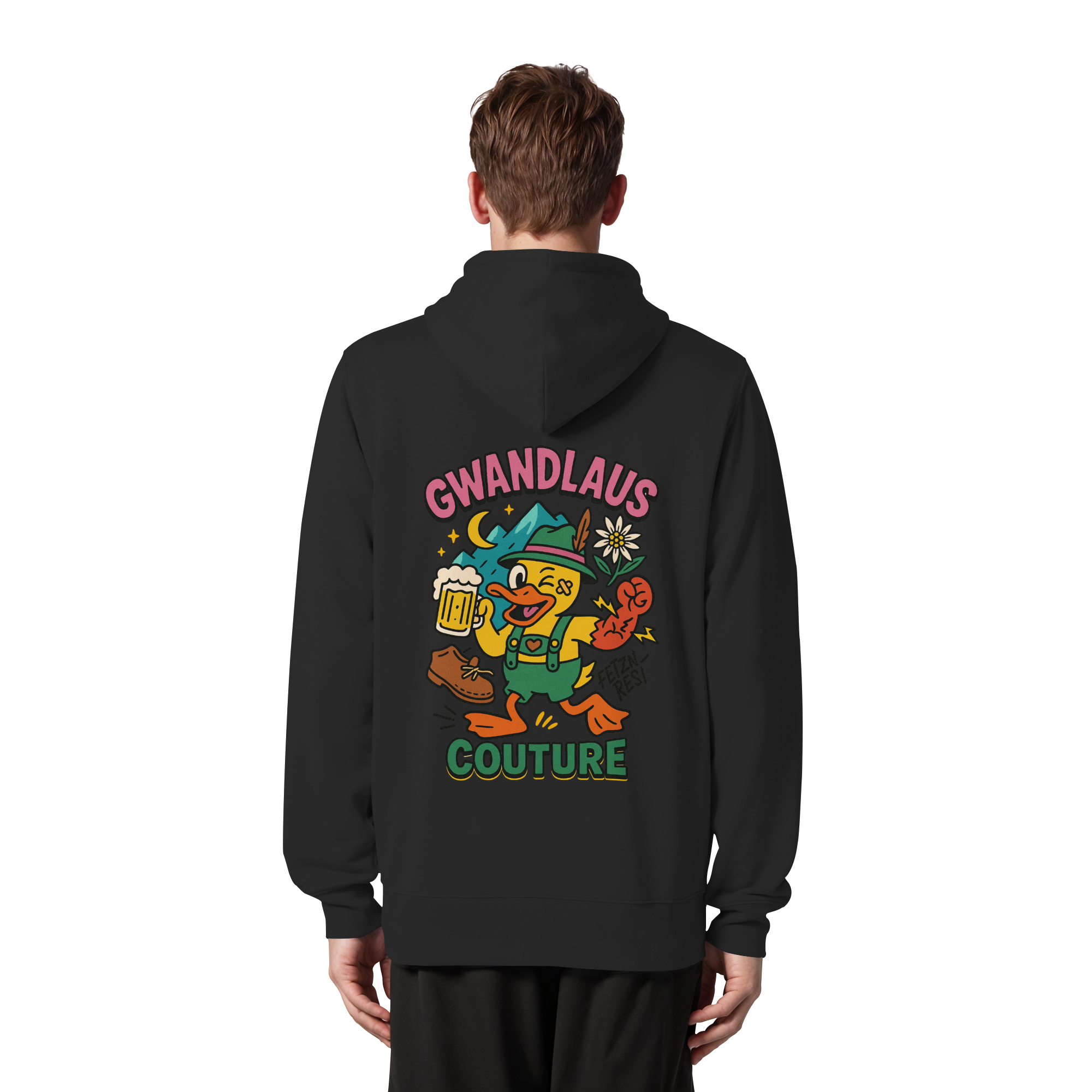 Crazy Duck - Organic Zipper