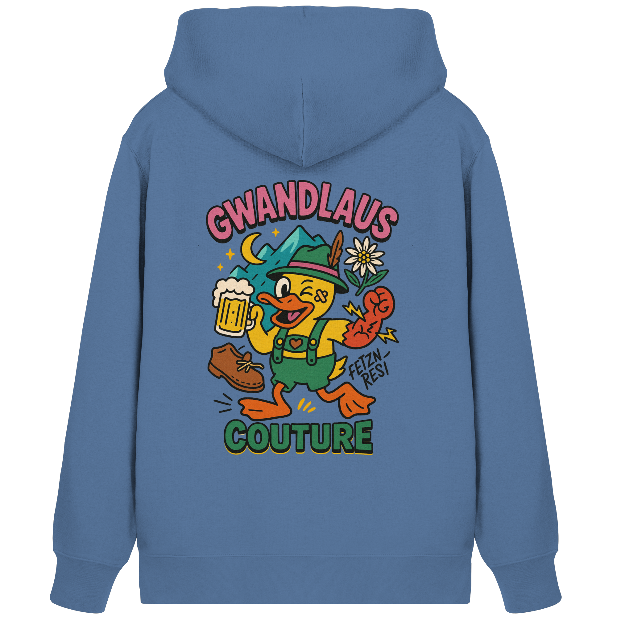 Crazy Duck - Organic Zipper