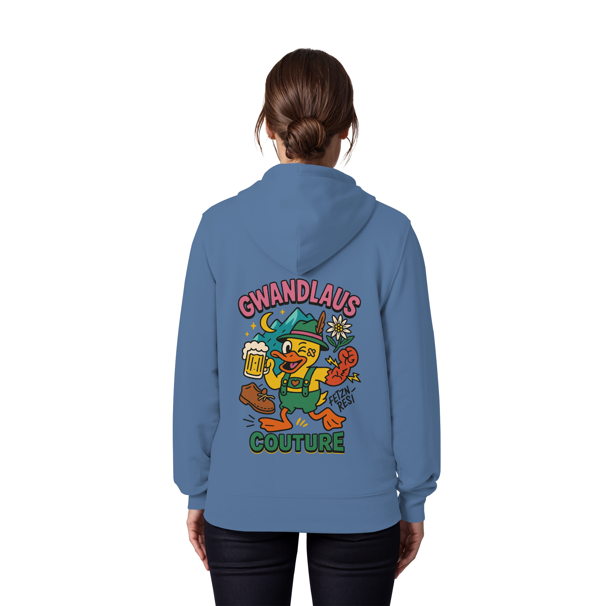 Crazy Duck - Organic Zipper