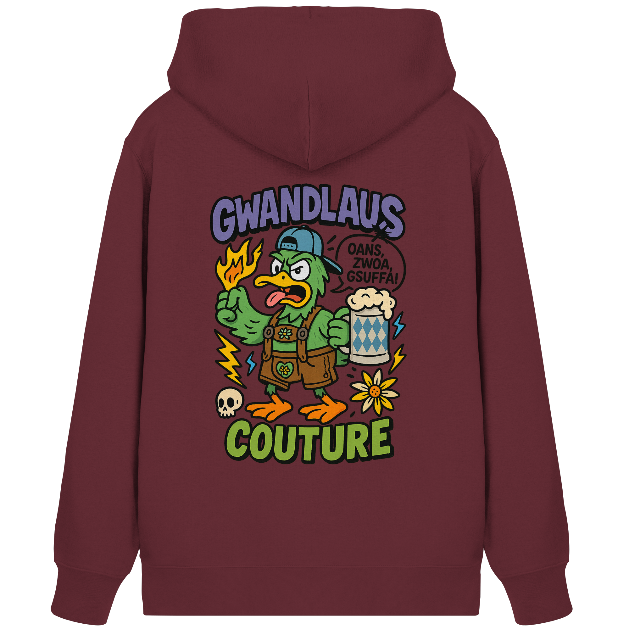 Ente süßsauer - Organic Zipper