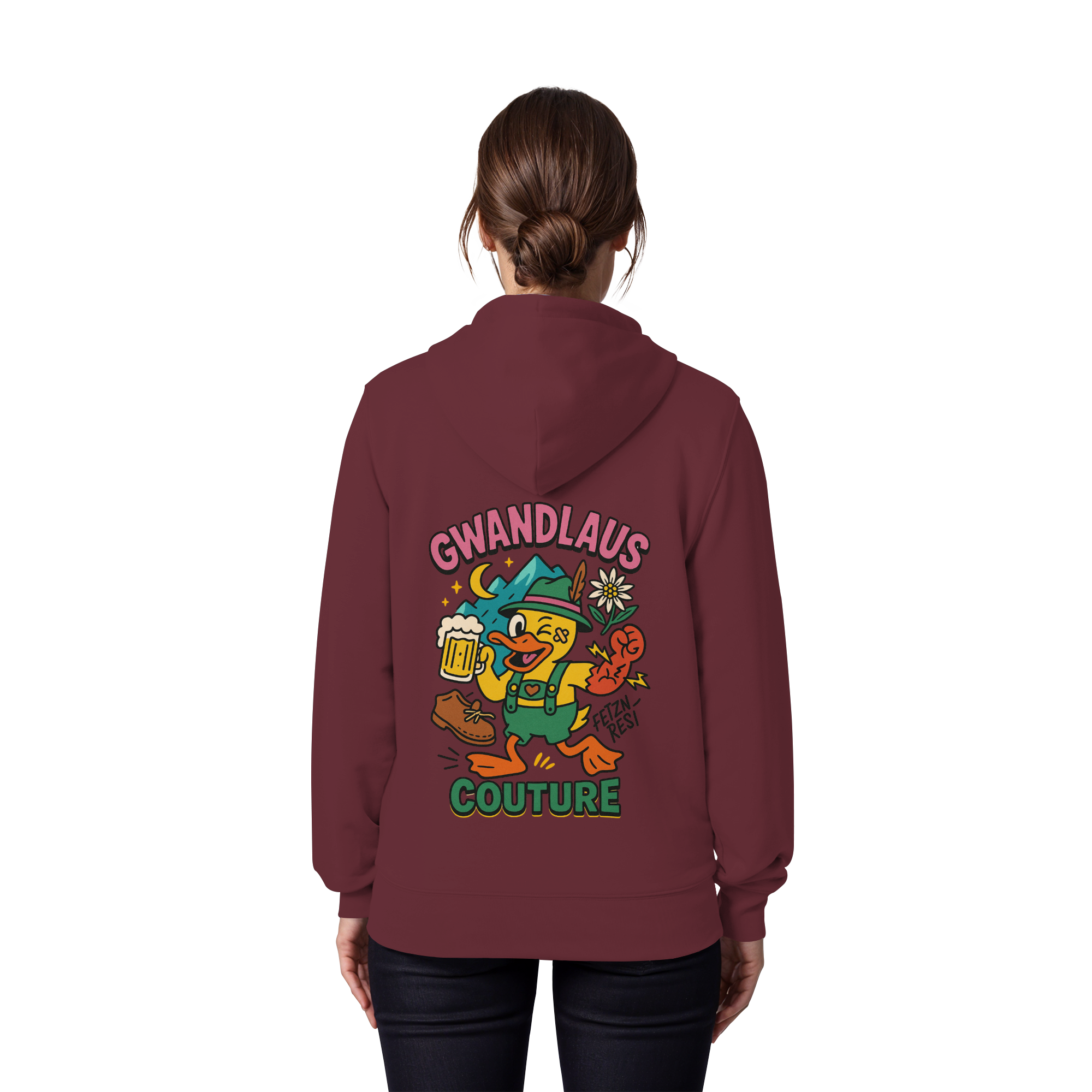 Crazy Duck - Organic Zipper