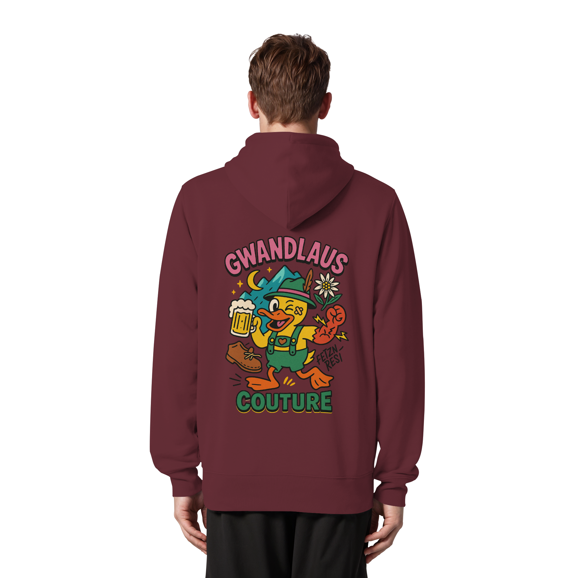 Crazy Duck - Organic Zipper