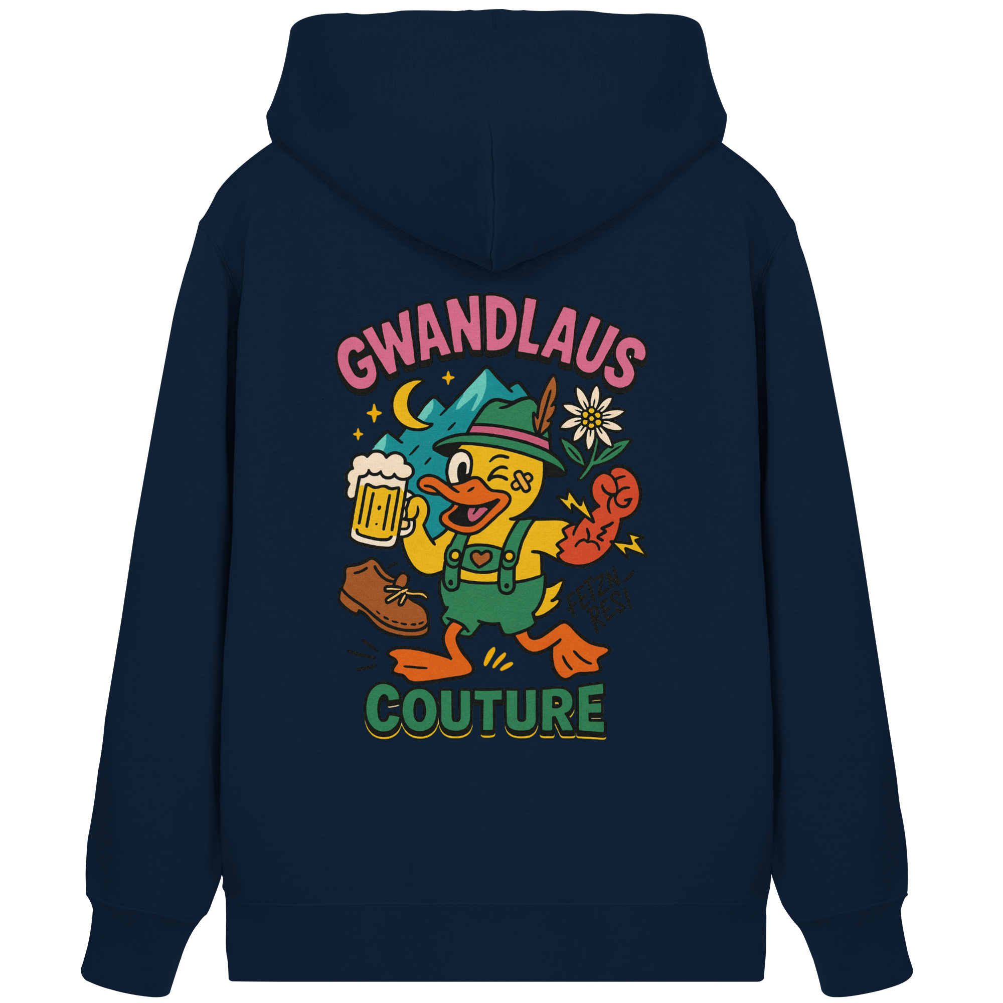 Crazy Duck - Organic Zipper