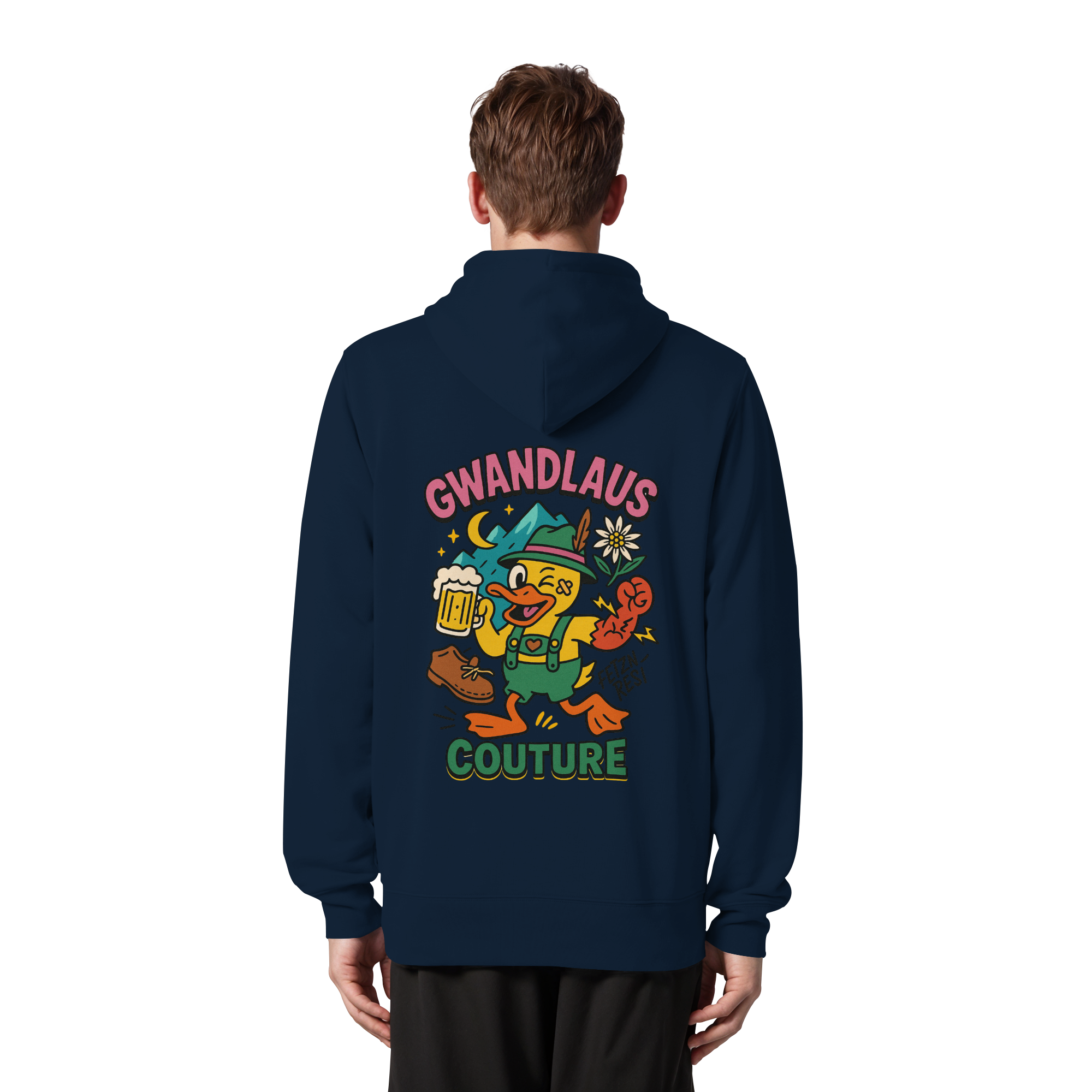 Crazy Duck - Organic Zipper