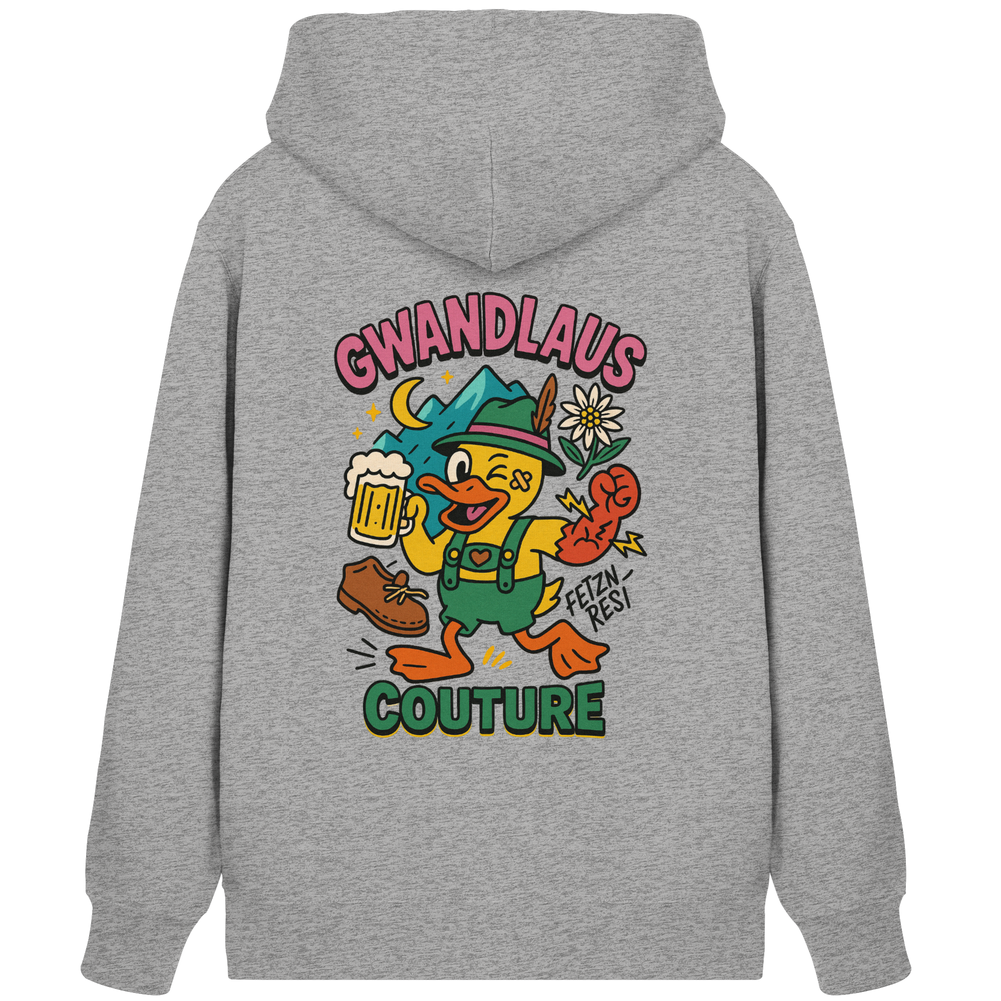 Crazy Duck - Organic Zipper