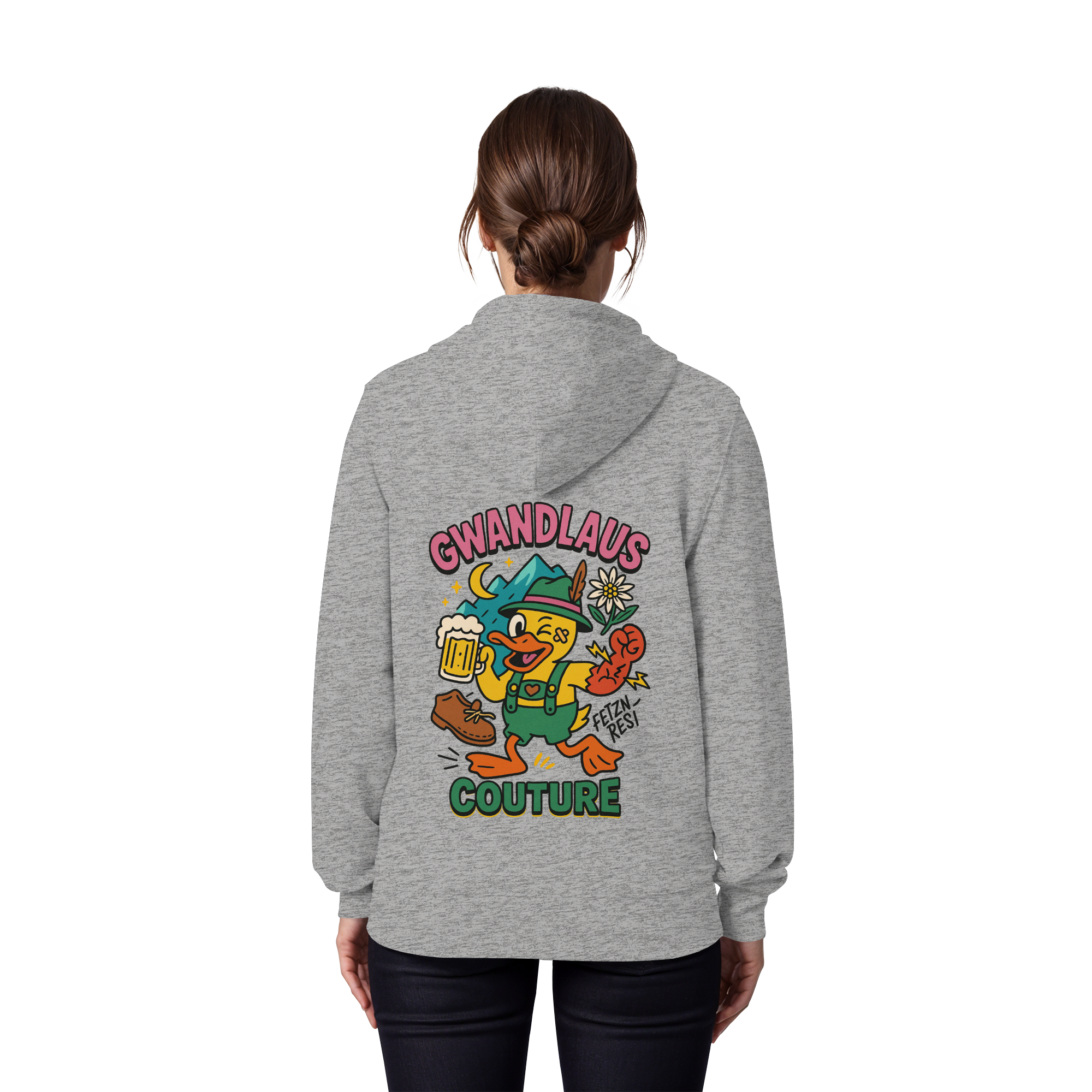 Crazy Duck - Organic Zipper