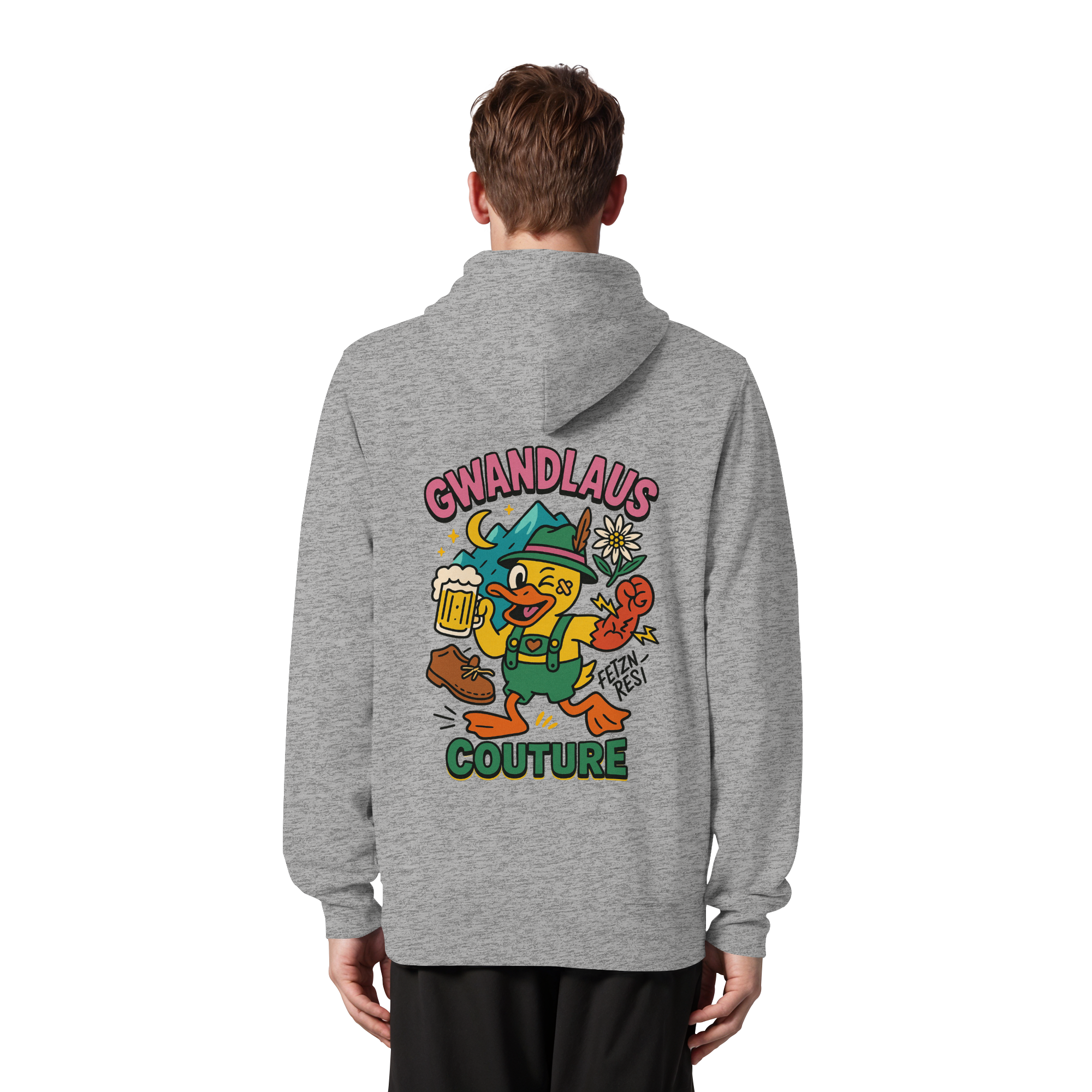 Crazy Duck - Organic Zipper