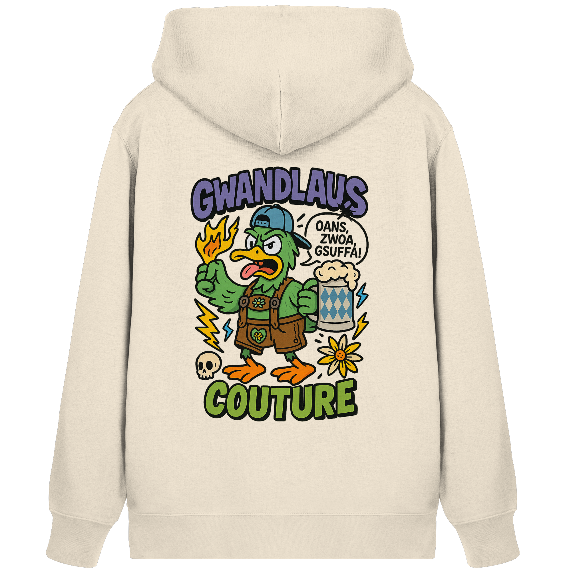 Ente süßsauer - Organic Zipper